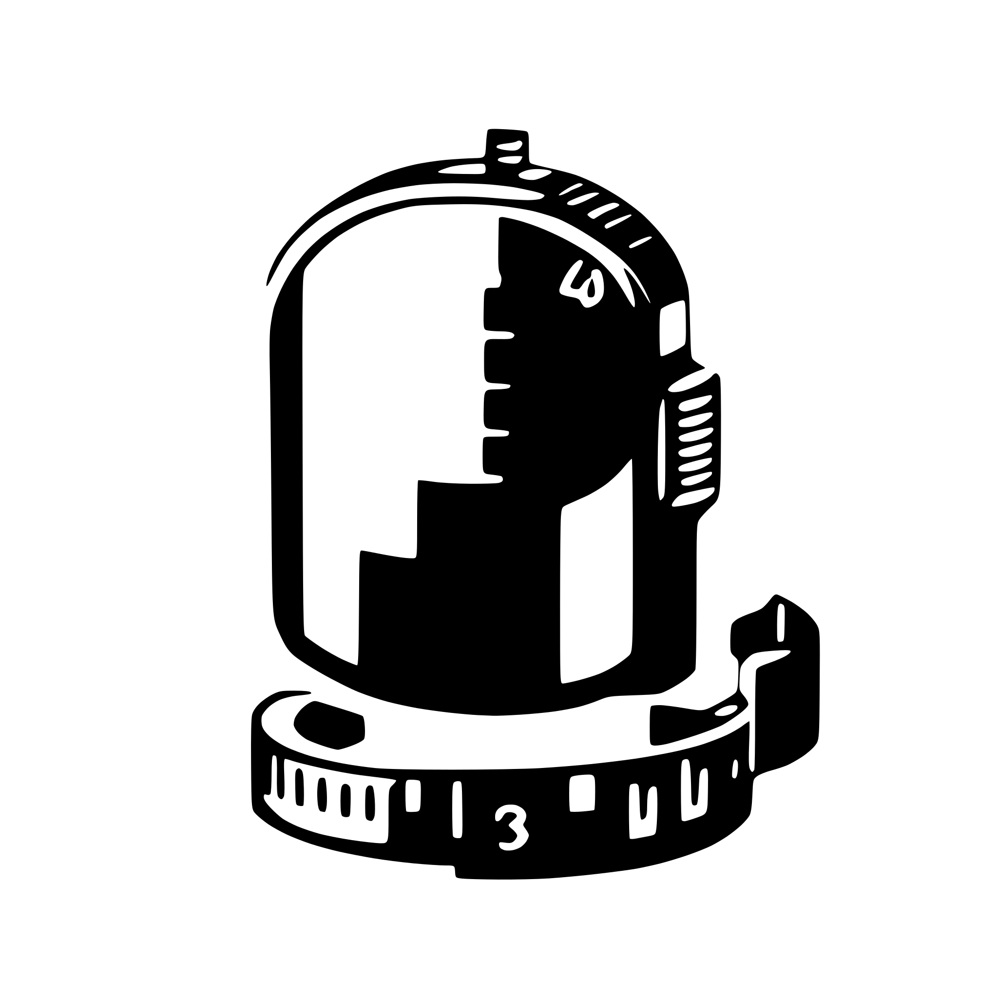 AI-generated SVG of 'measuring tape'