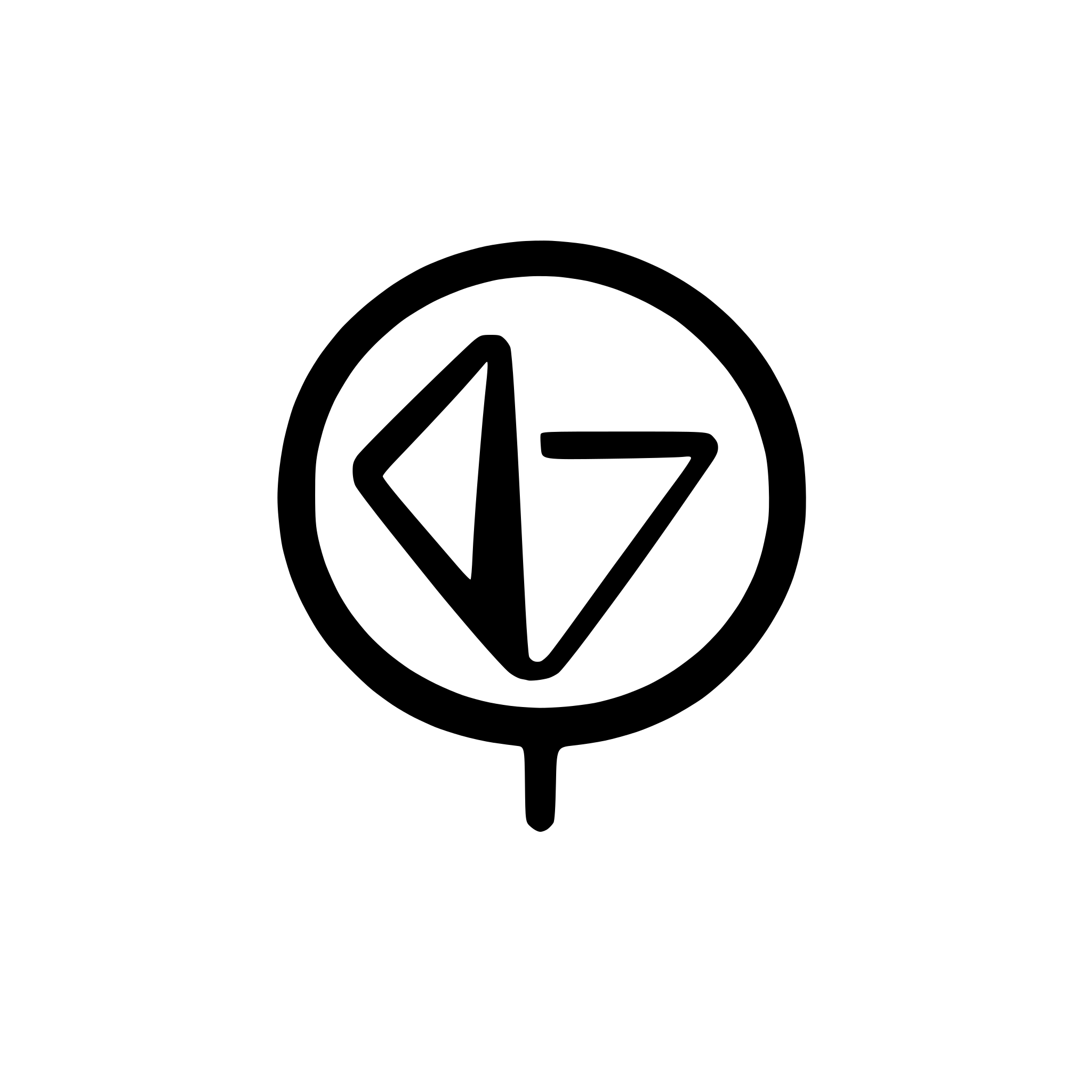 AI-generated SVG of a w and arrow