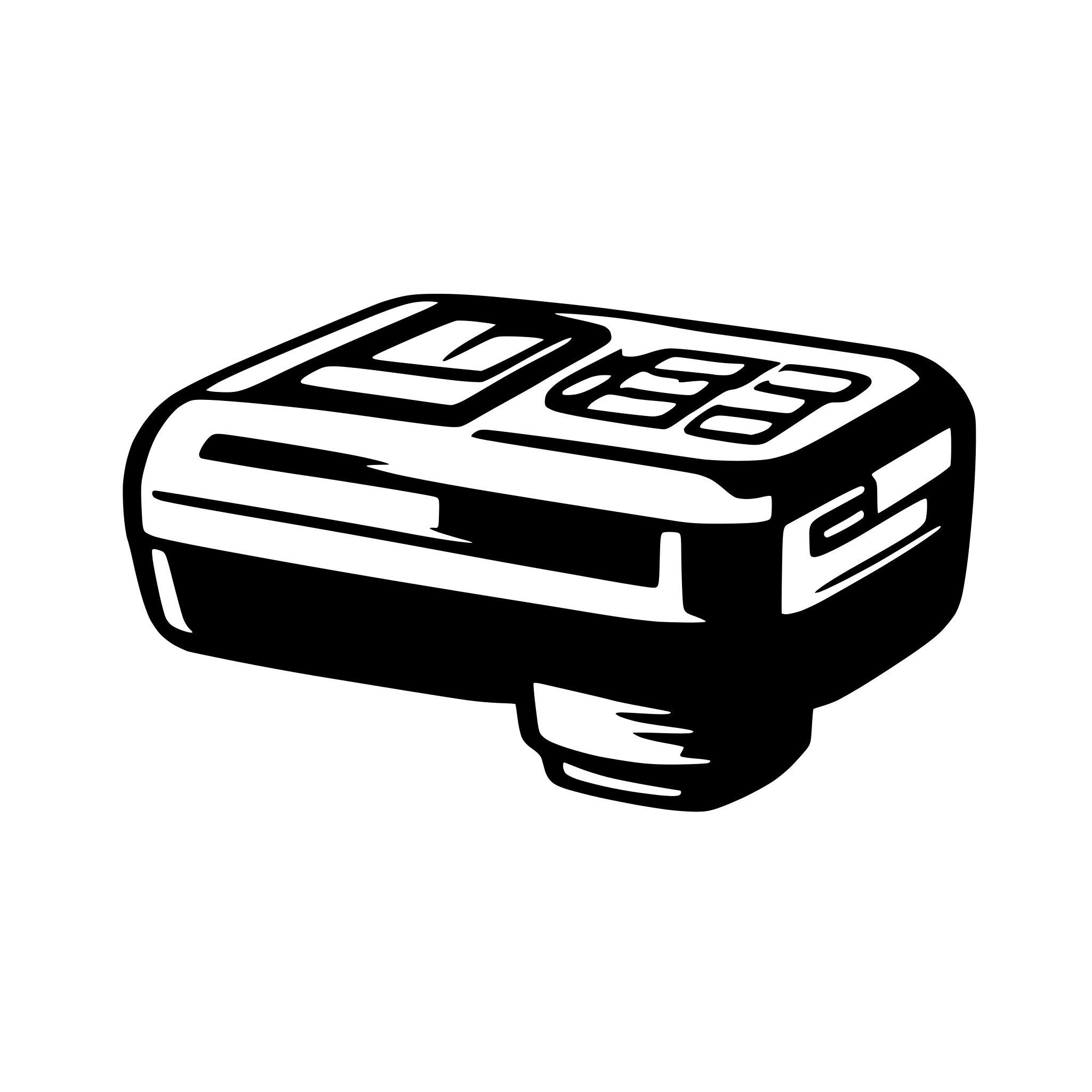 AI-generated SVG of a barcode scanner
