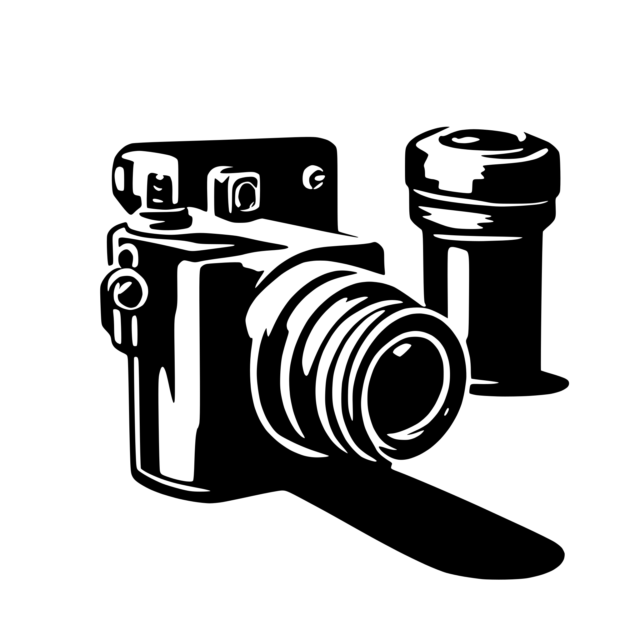 AI-generated SVG of a screenshot camera
