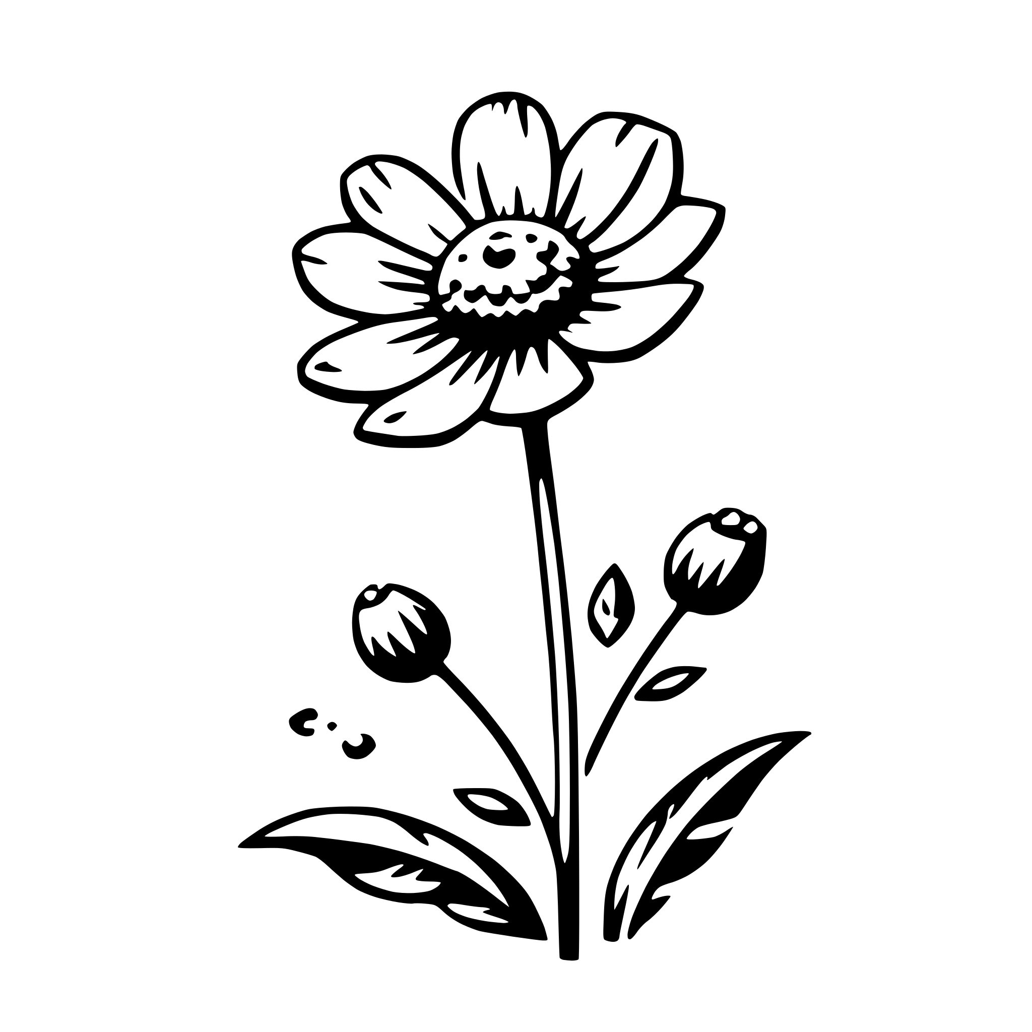 AI-generated SVG of a cosmos