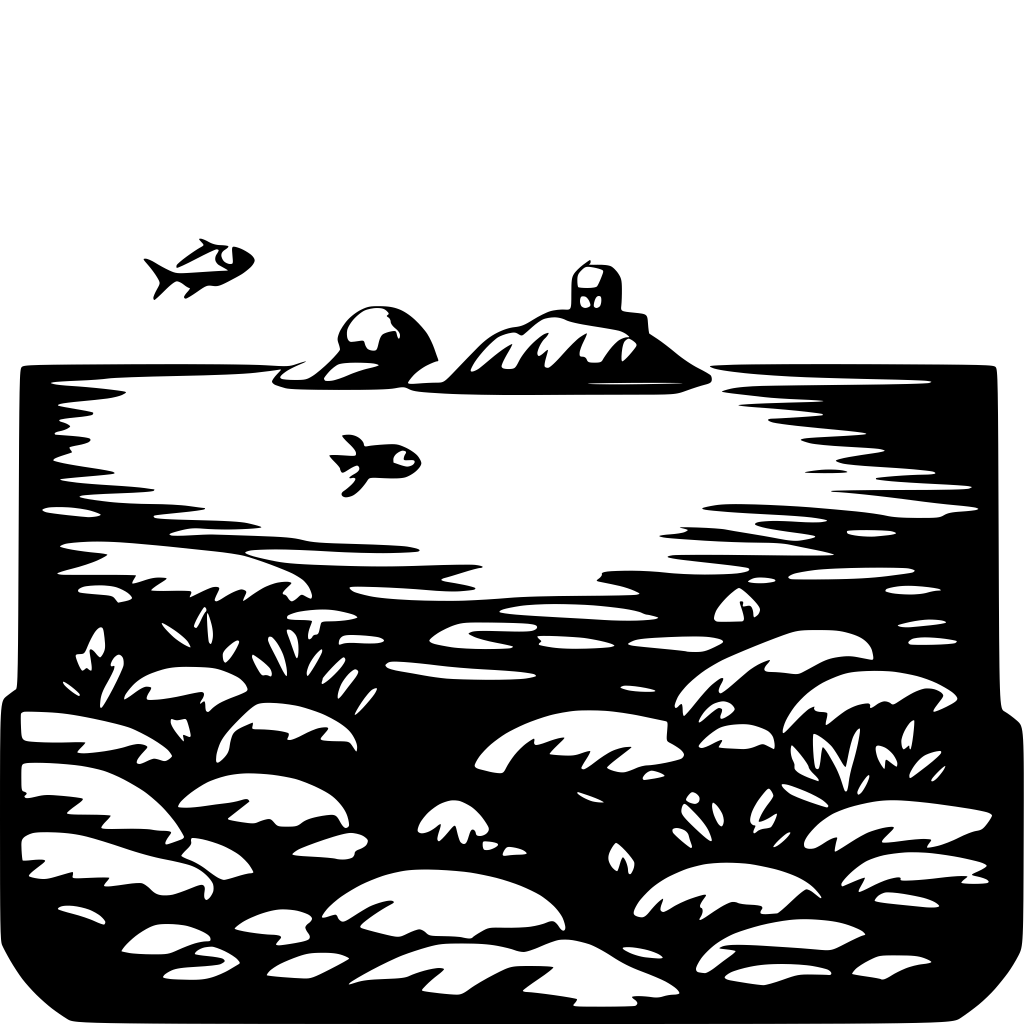 AI-generated SVG of 'underwater'