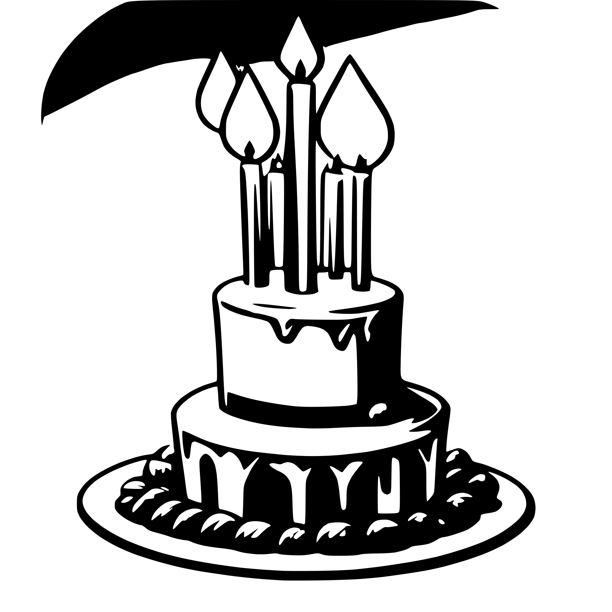 AI-generated SVG of a happy birthday
