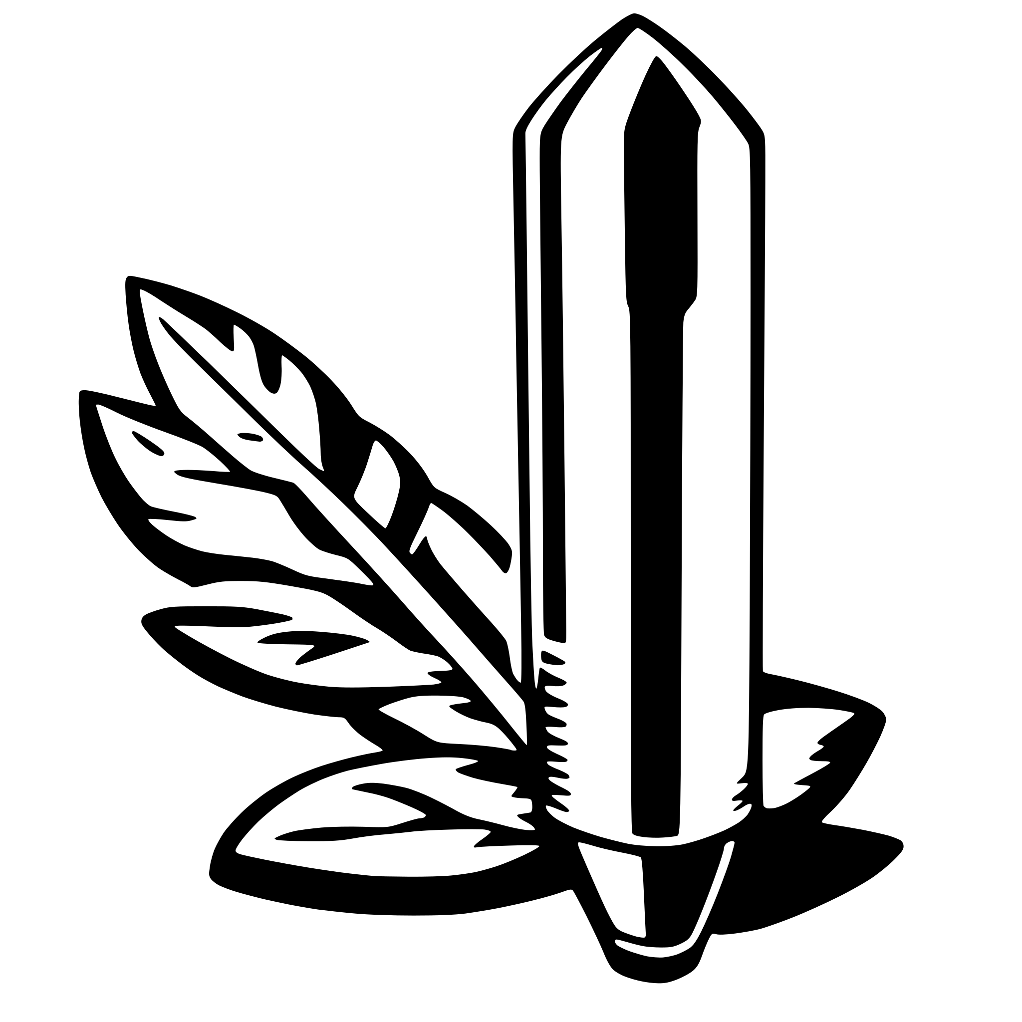 AI-generated SVG of a marker