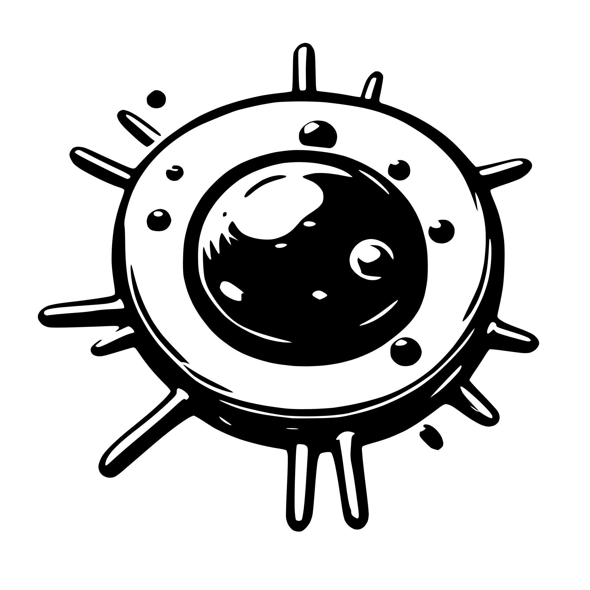 AI-generated SVG of 'B immune cell'