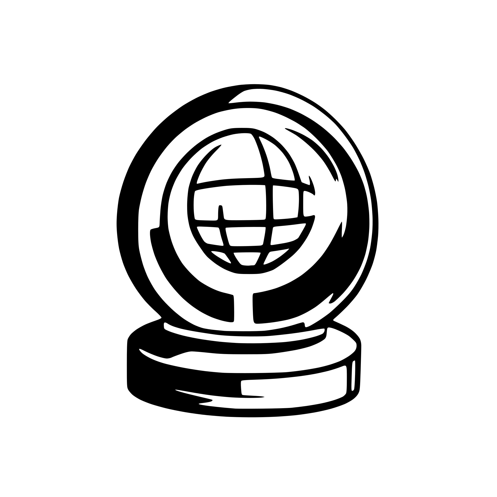 AI-generated SVG of a crie uma logomarca   com o nome nação quadrangular  igual  a  da rede globo