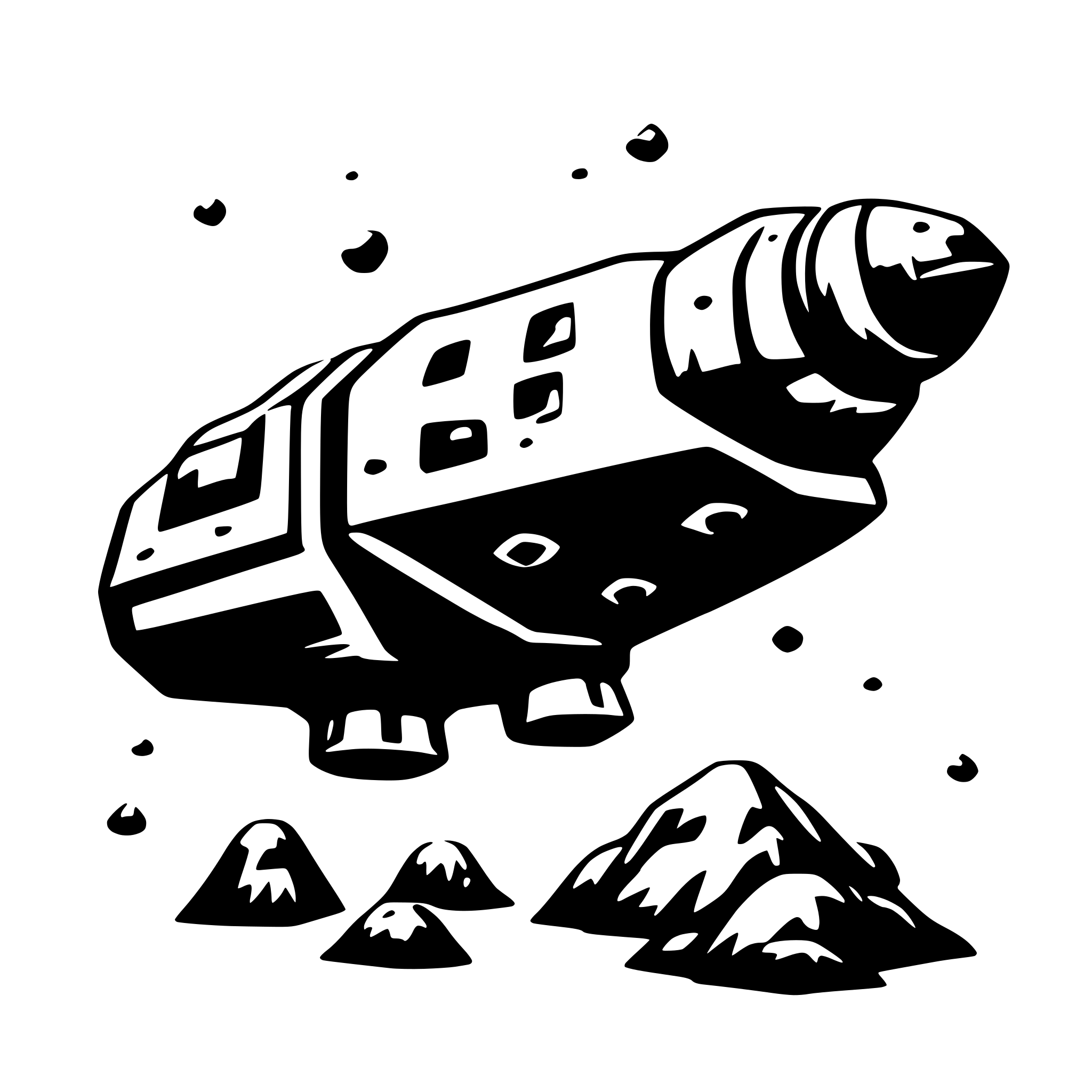 AI-generated SVG of 'asteroids spaceship'