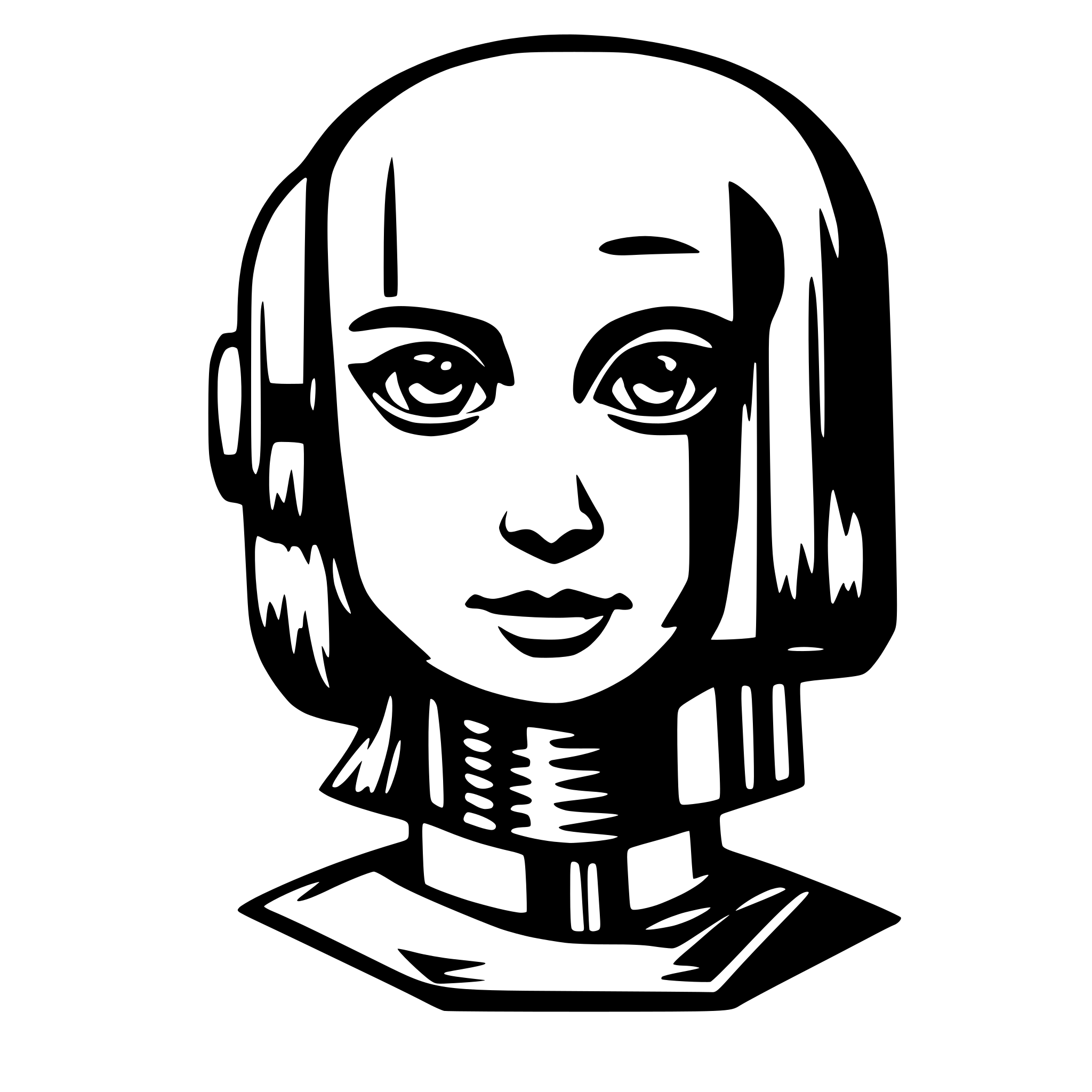 AI-generated SVG of 'AI with 200 IQ'
