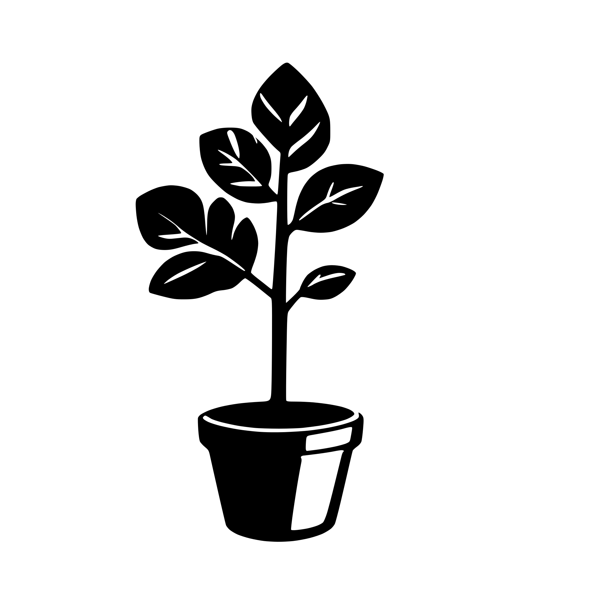 AI-generated SVG of a a plant that grows from a heart
