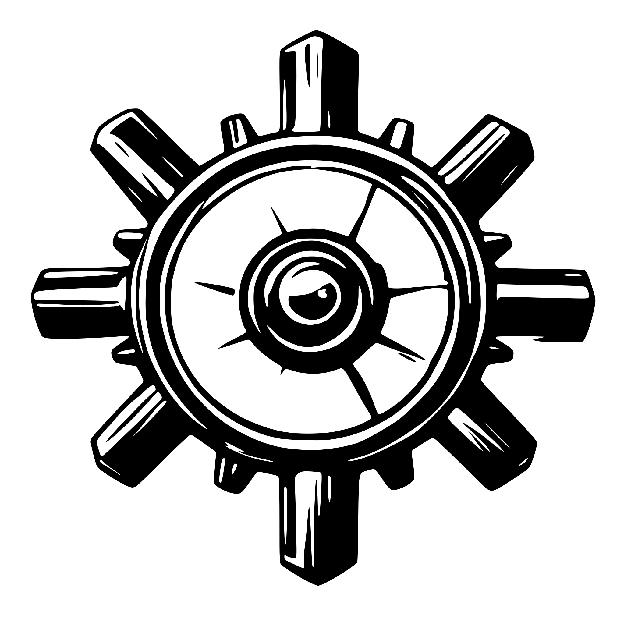 AI-generated SVG of a Cog Wheel