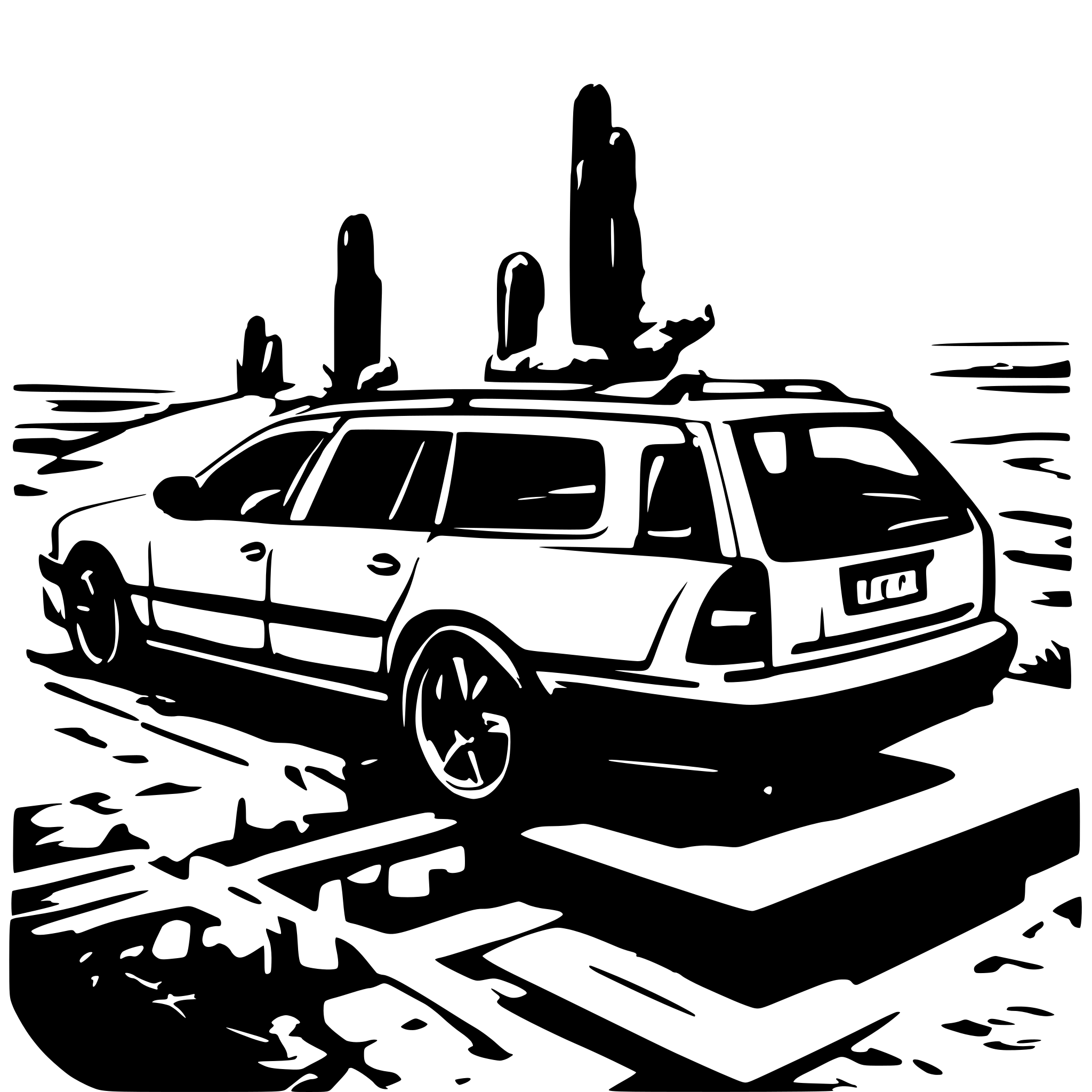 AI-generated SVG of 'volvo v70'
