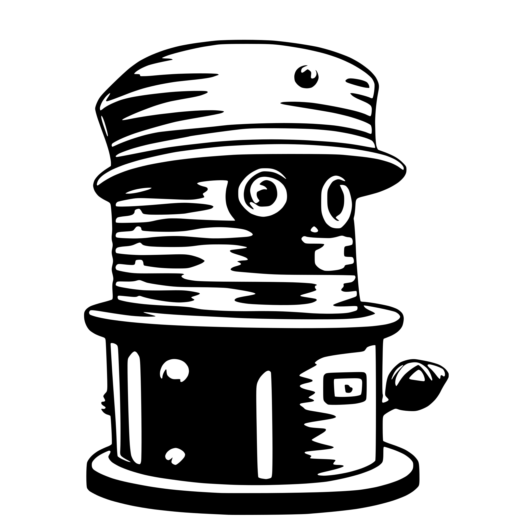 AI-generated SVG of a Beekeeper Hat