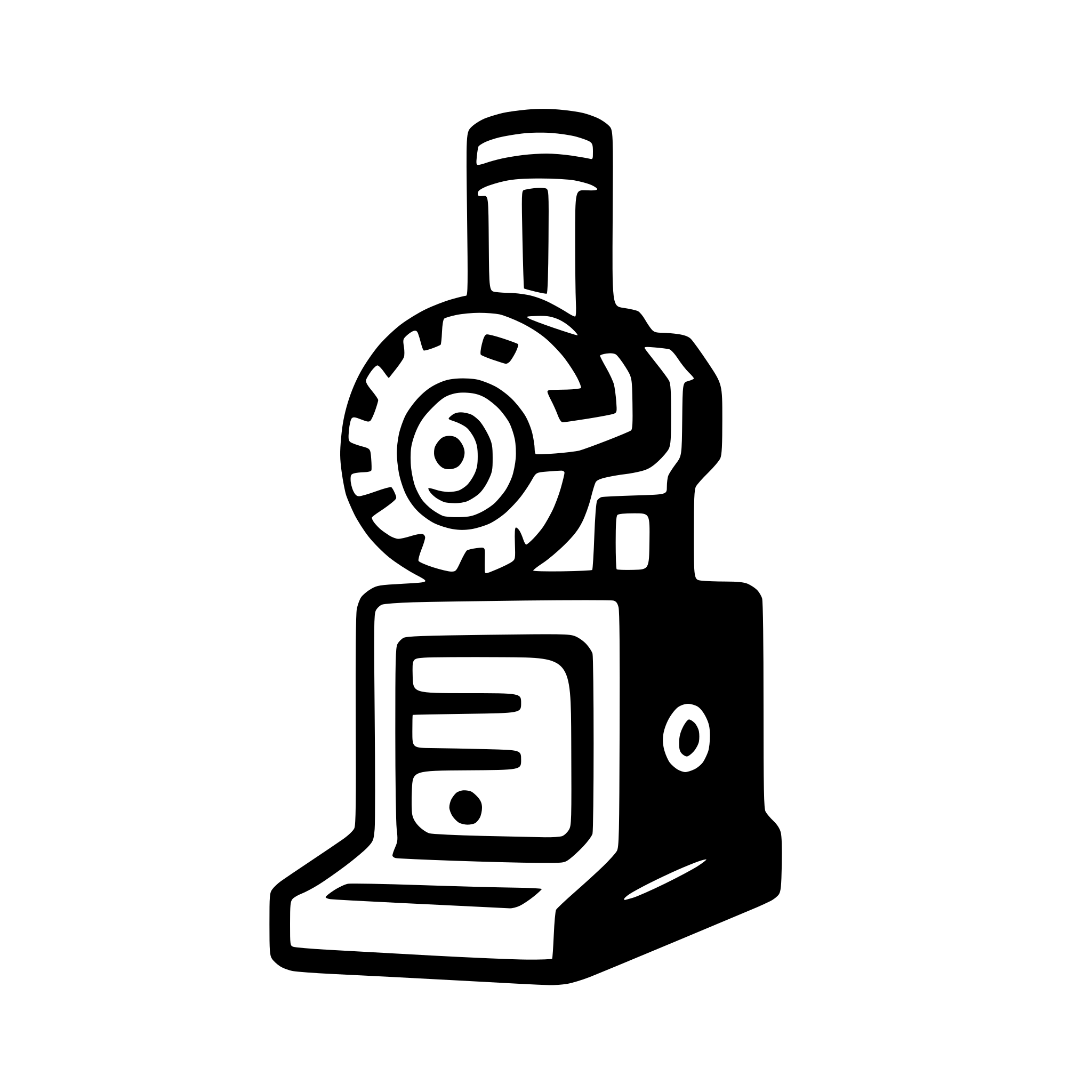 AI-generated SVG of a Make an SVG icon of a CNC endmill