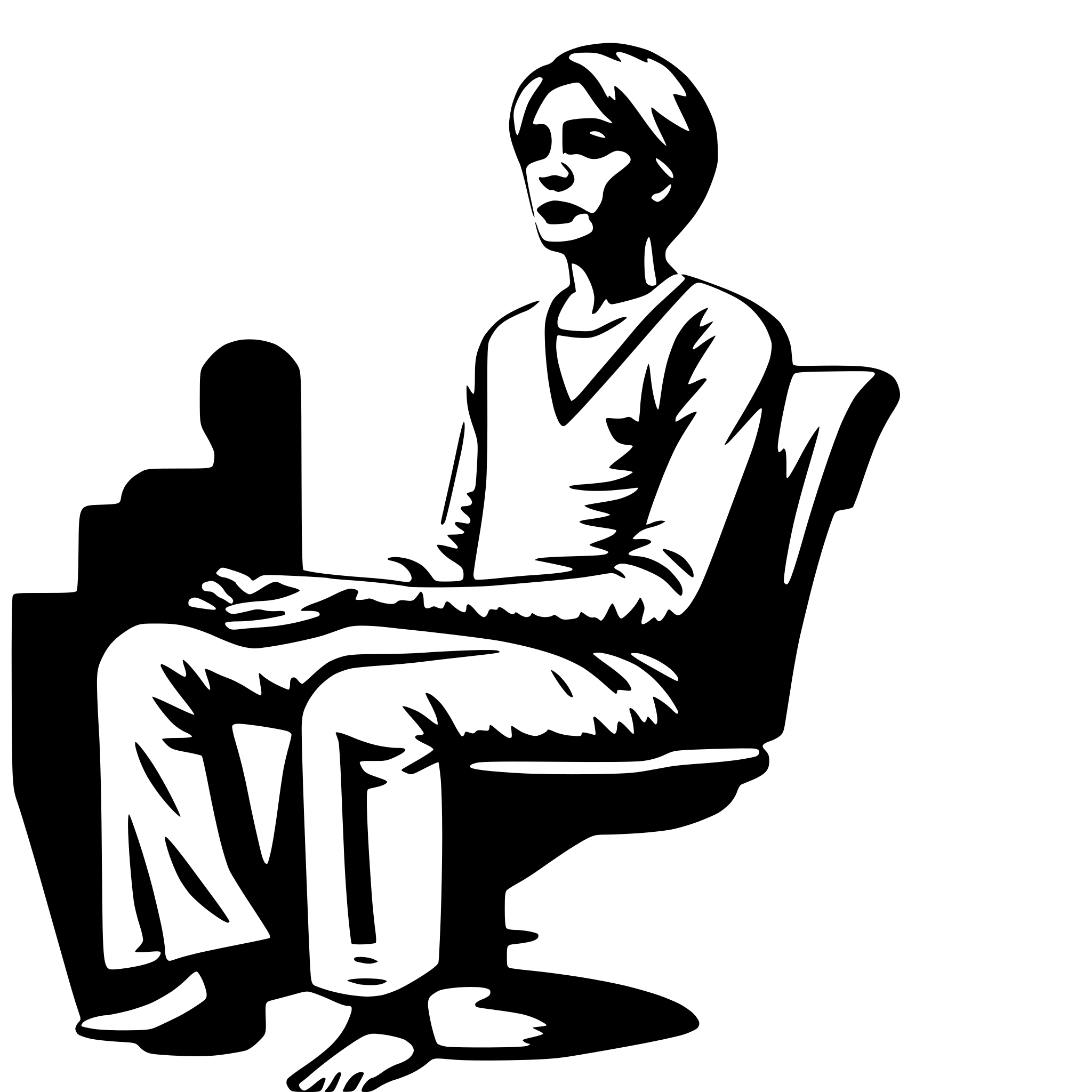 AI-generated SVG of a Human patient sillhoutte