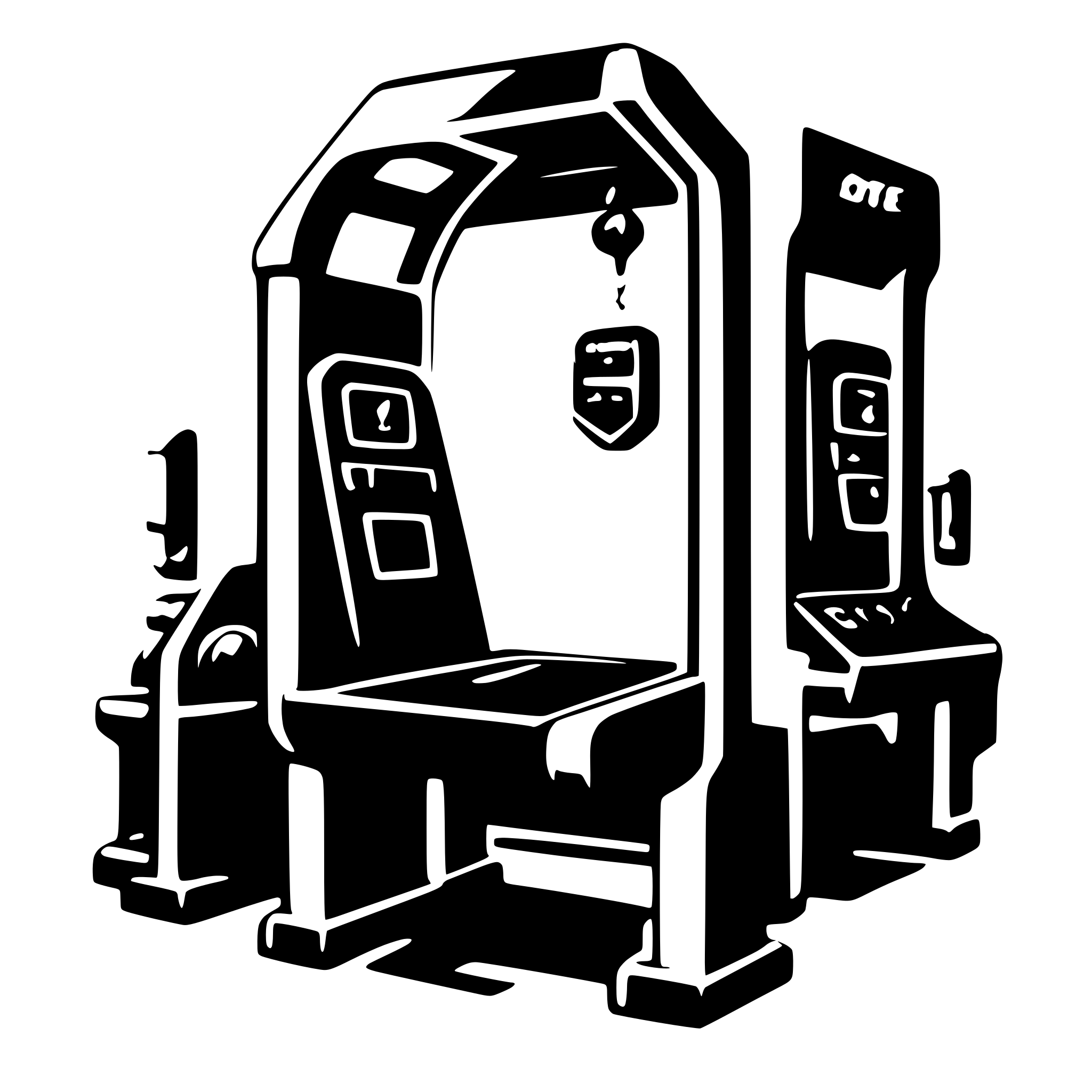 AI-generated SVG of a gym arcade banner