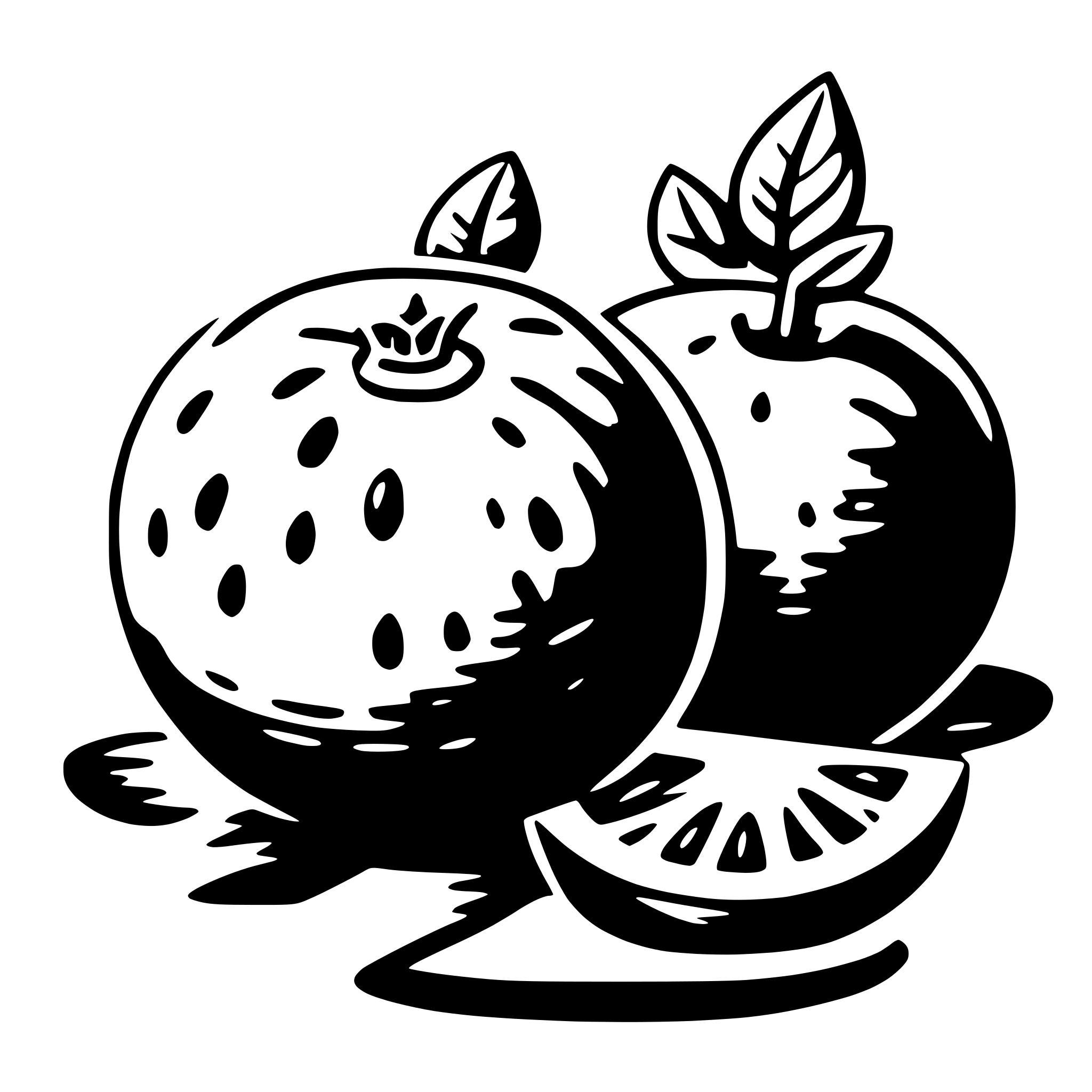 AI-generated SVG of a grapefruit