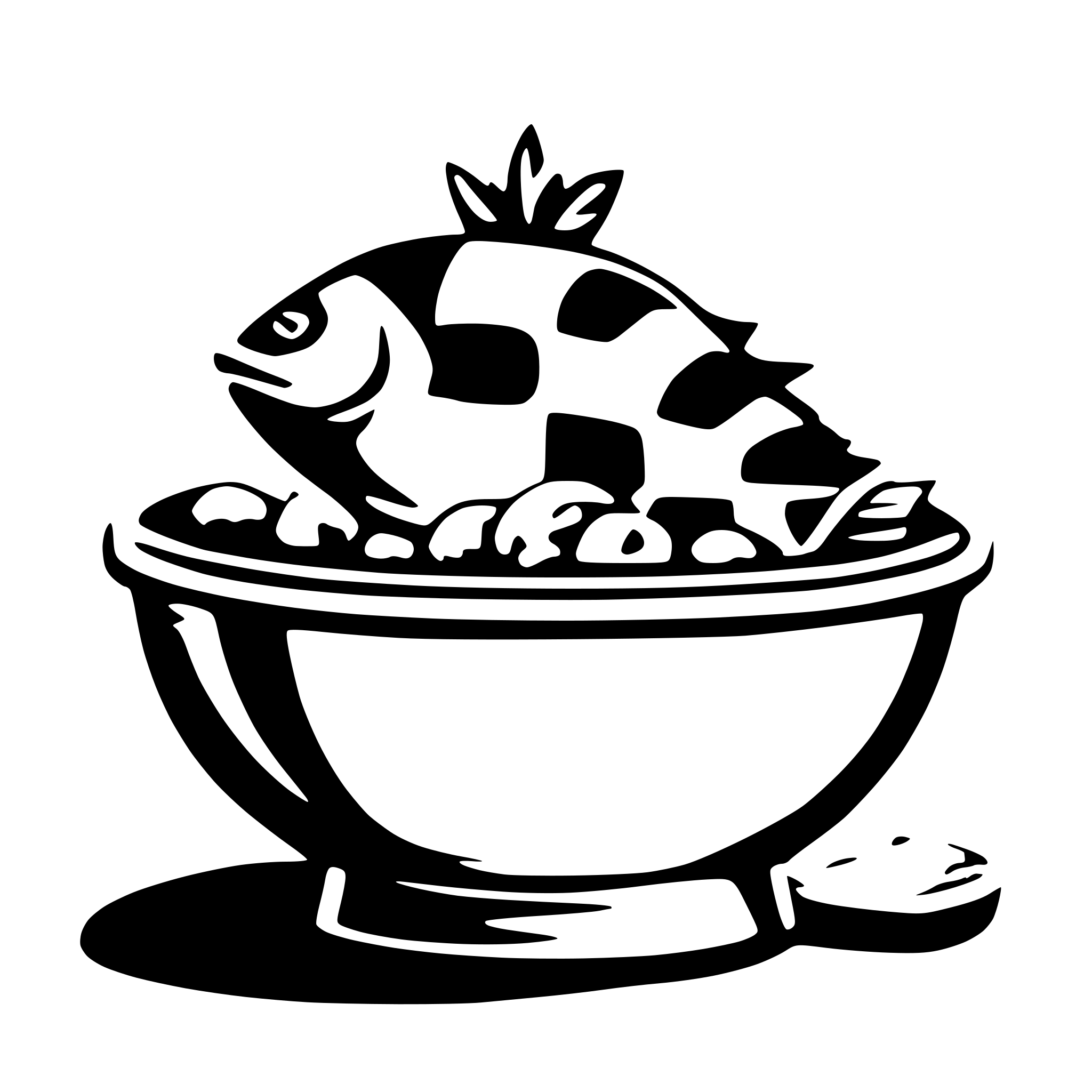 AI-generated SVG of a gourmet seafood products
