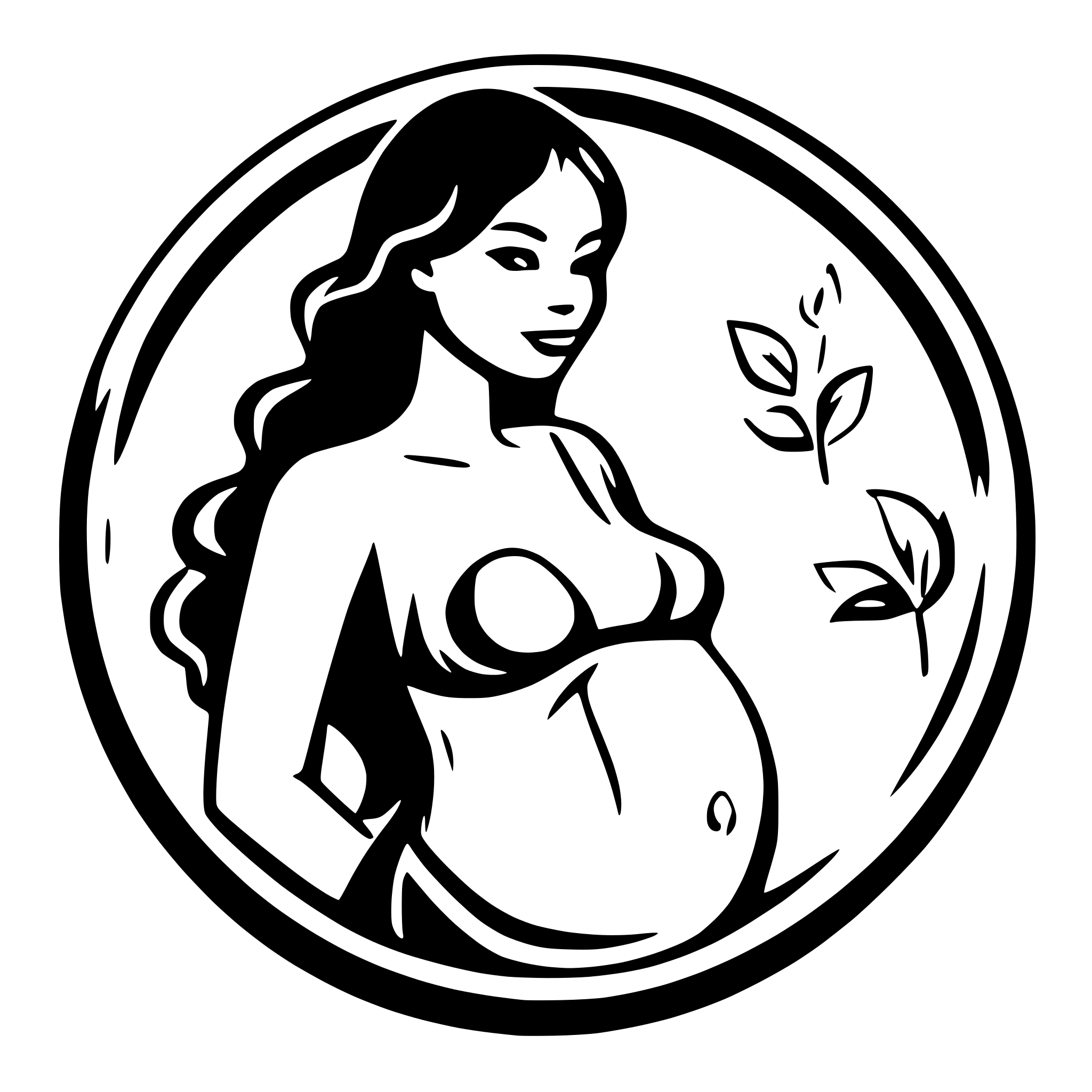AI-generated SVG of 'pregnant woman support'