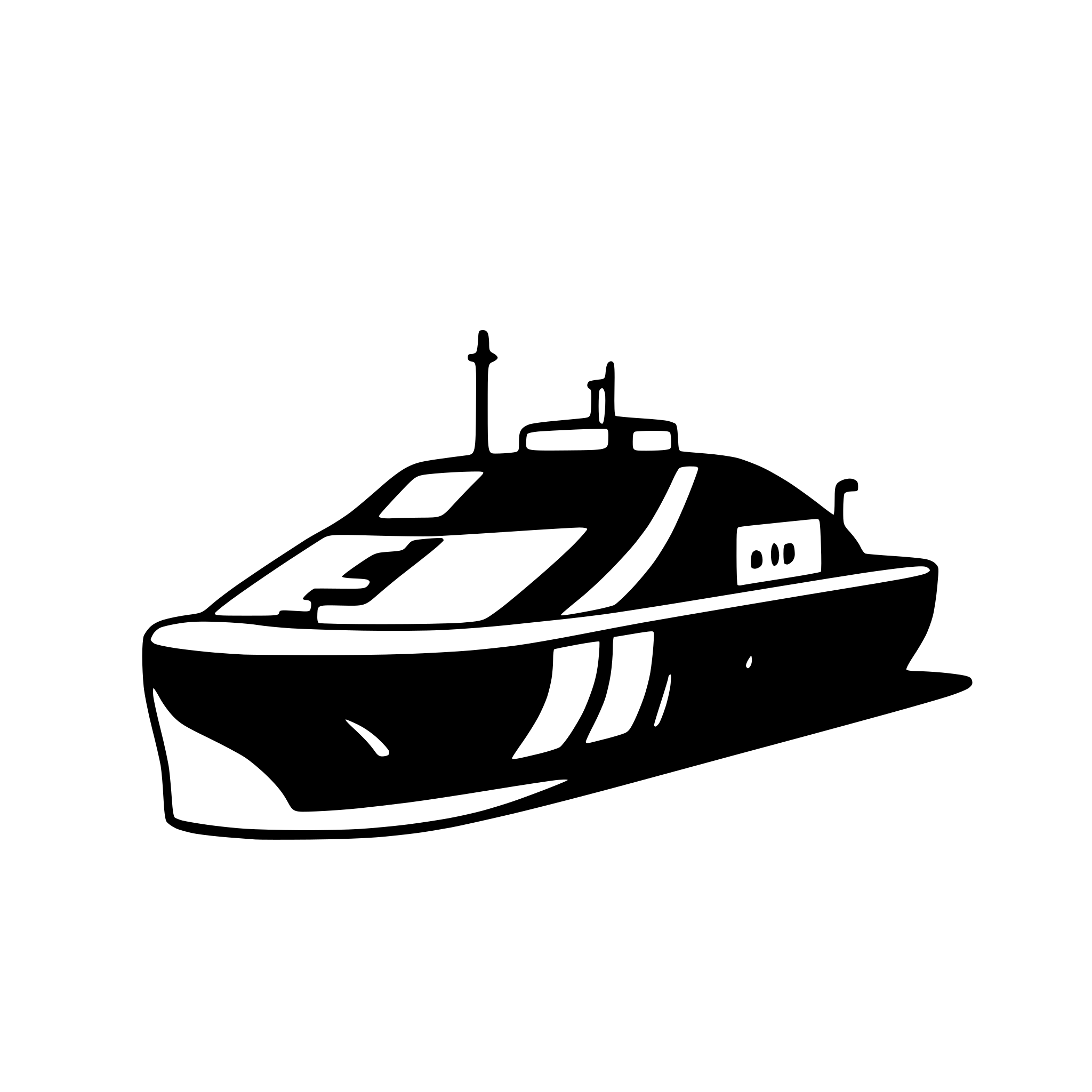AI-generated SVG of a An inland tanker barge sailing various courses