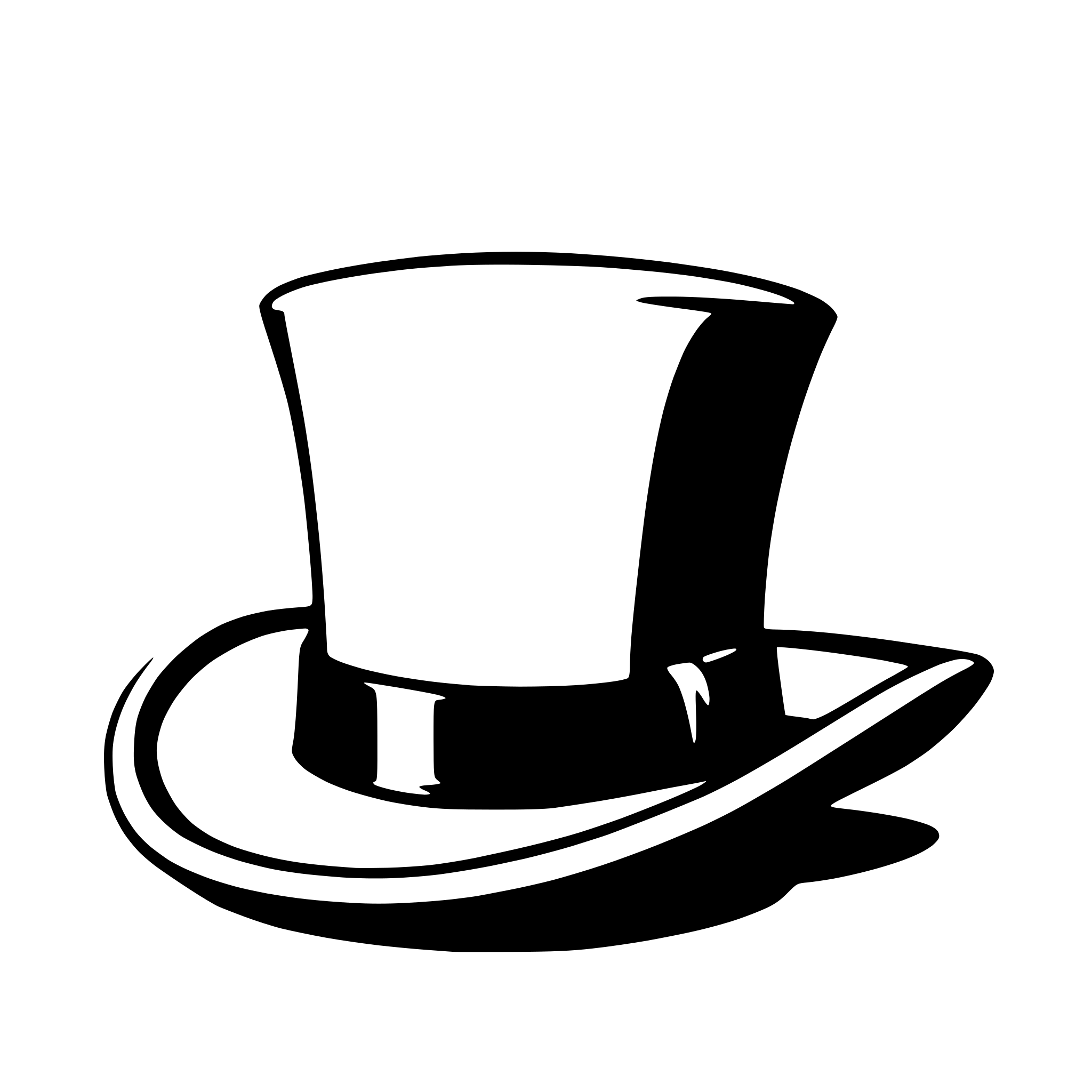 AI-generated SVG of 'hat'