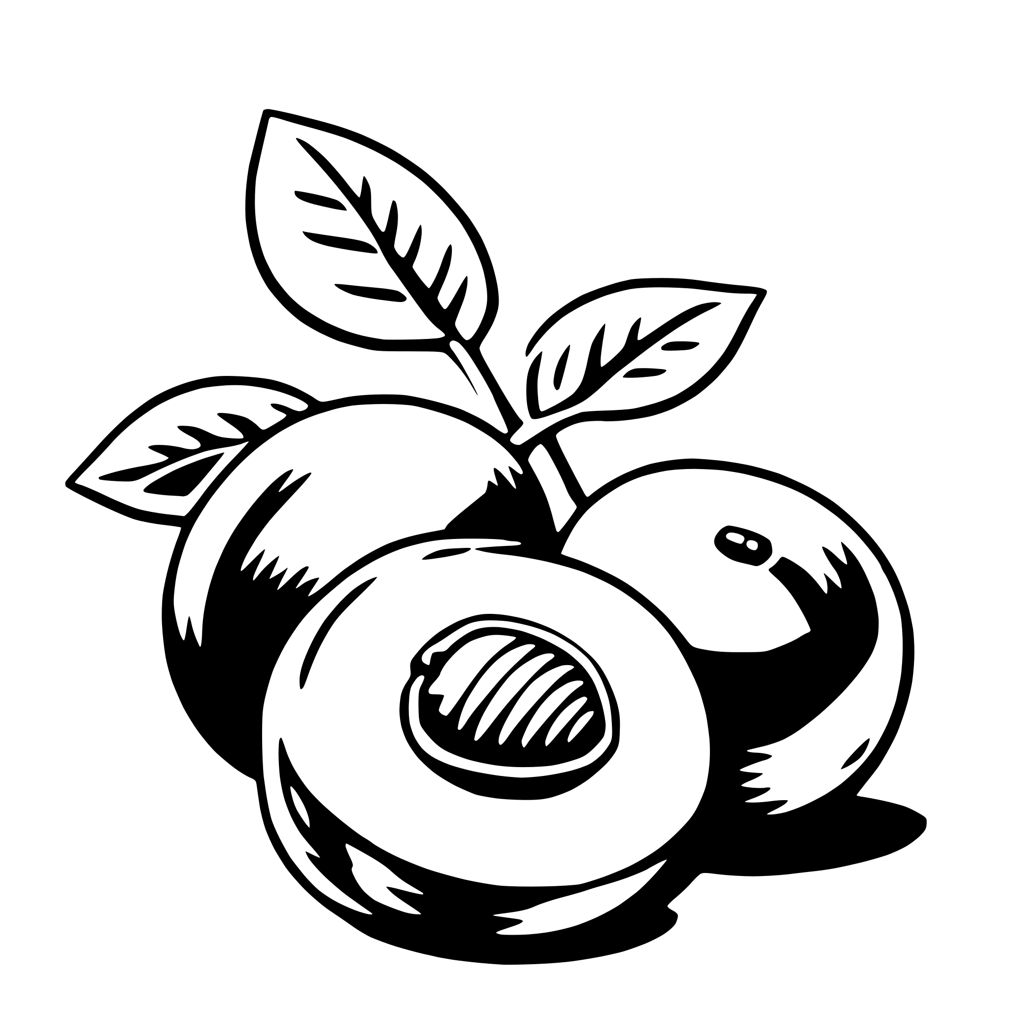 AI-generated SVG of 'apricot'