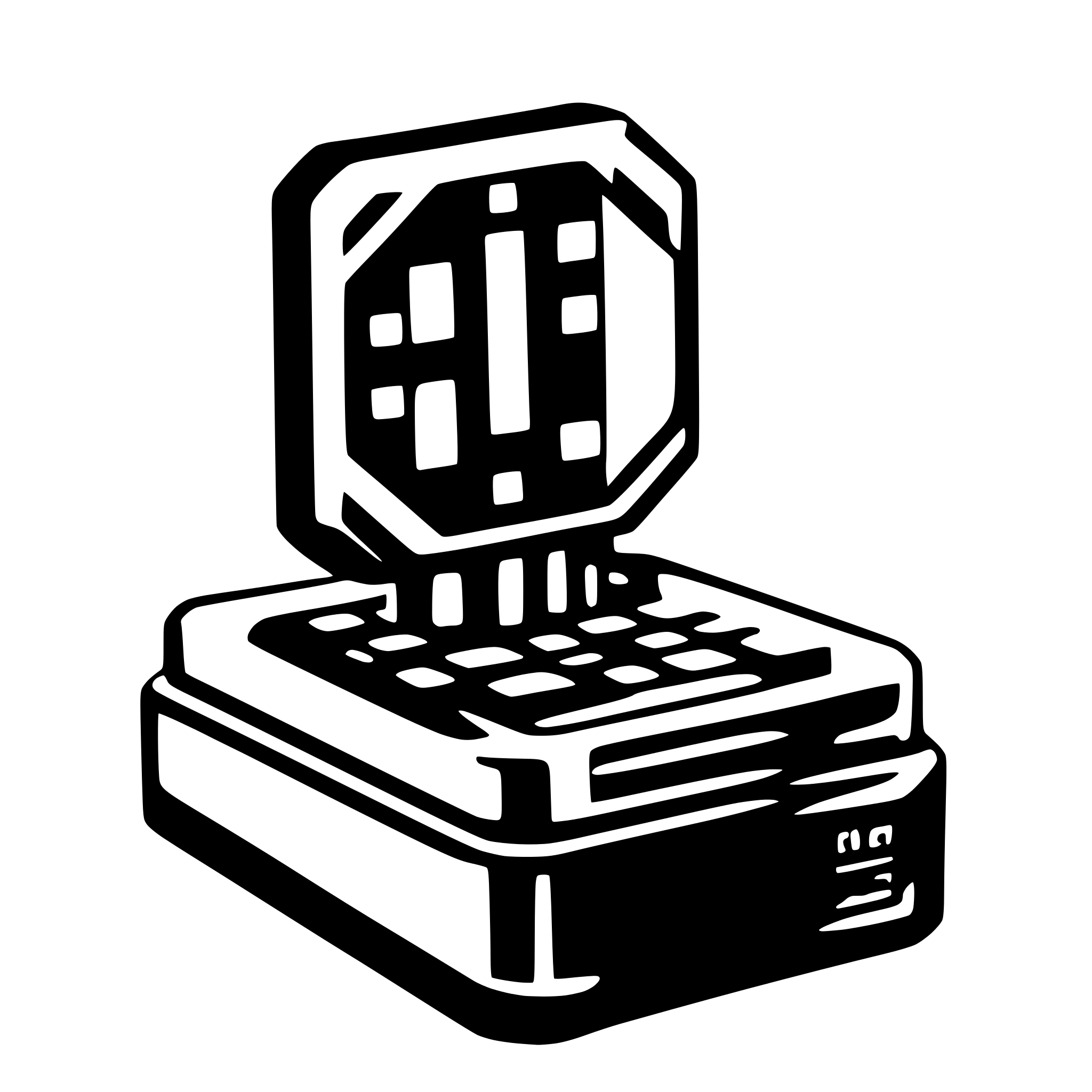 AI-generated SVG of 'processor graphic'
