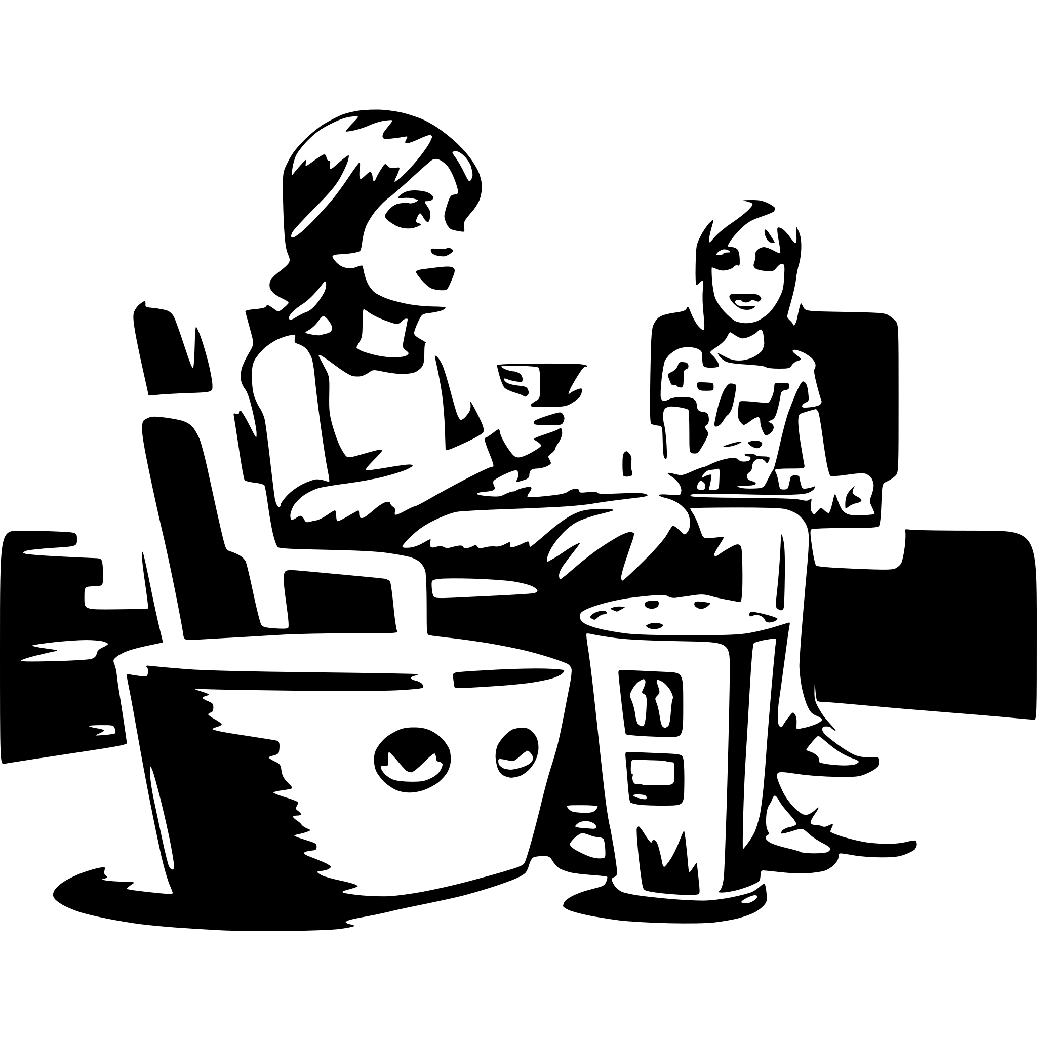 AI-generated SVG of 'A Movie Night In'