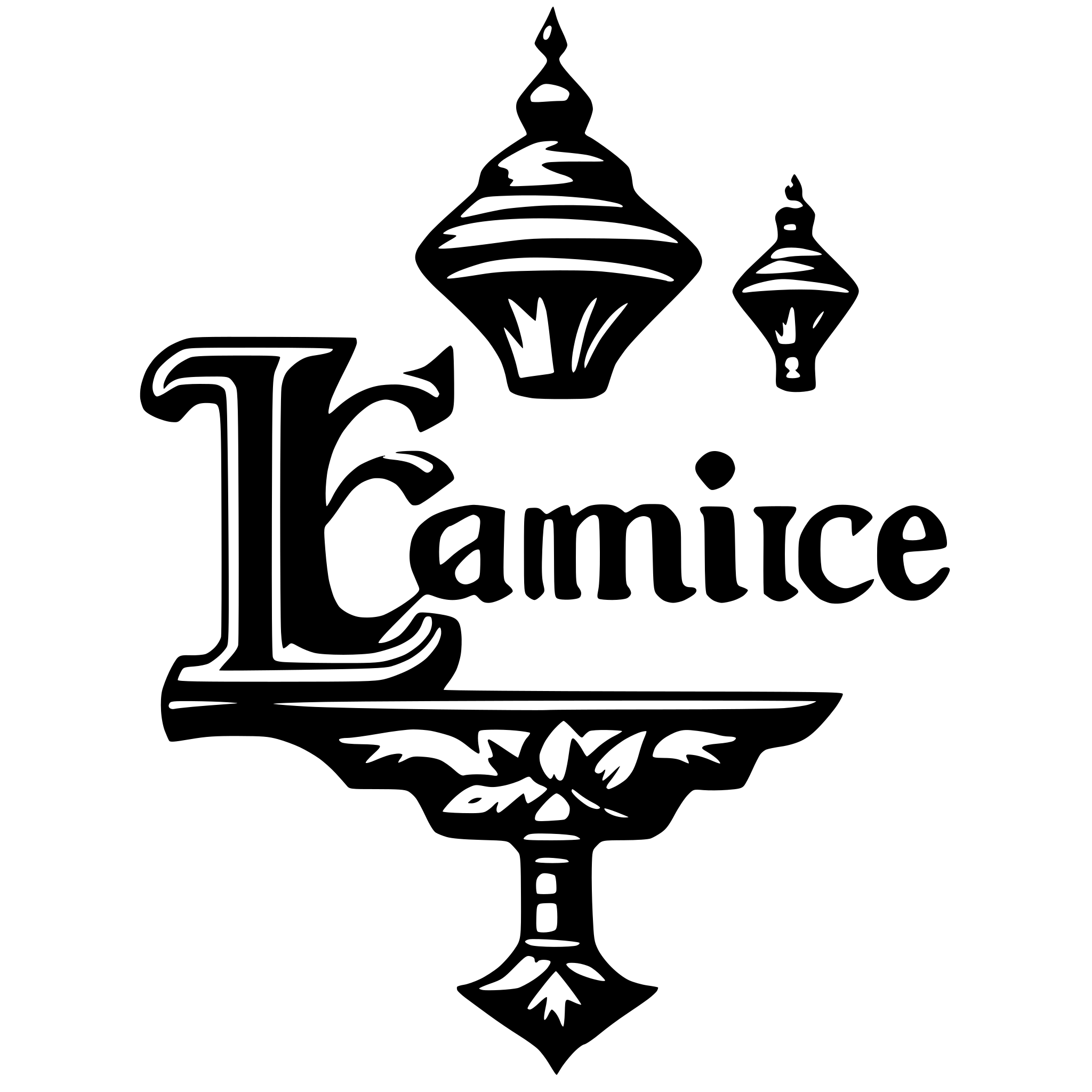 AI-generated SVG of a The word Candice in fancy font