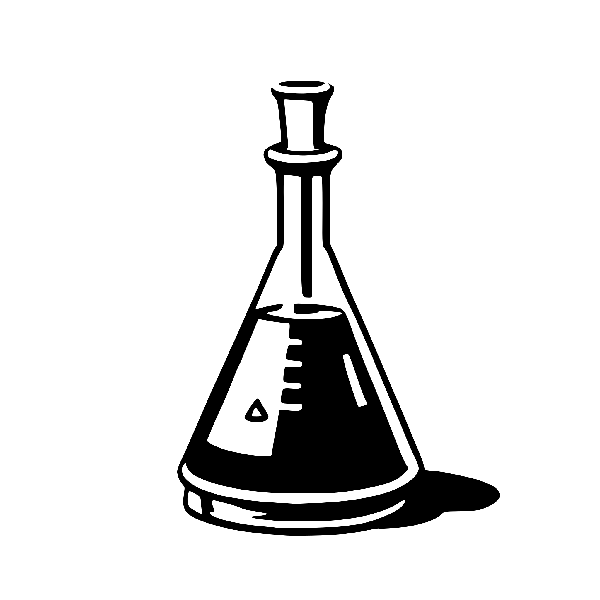 AI-generated SVG of 'erlenmeyer flask'