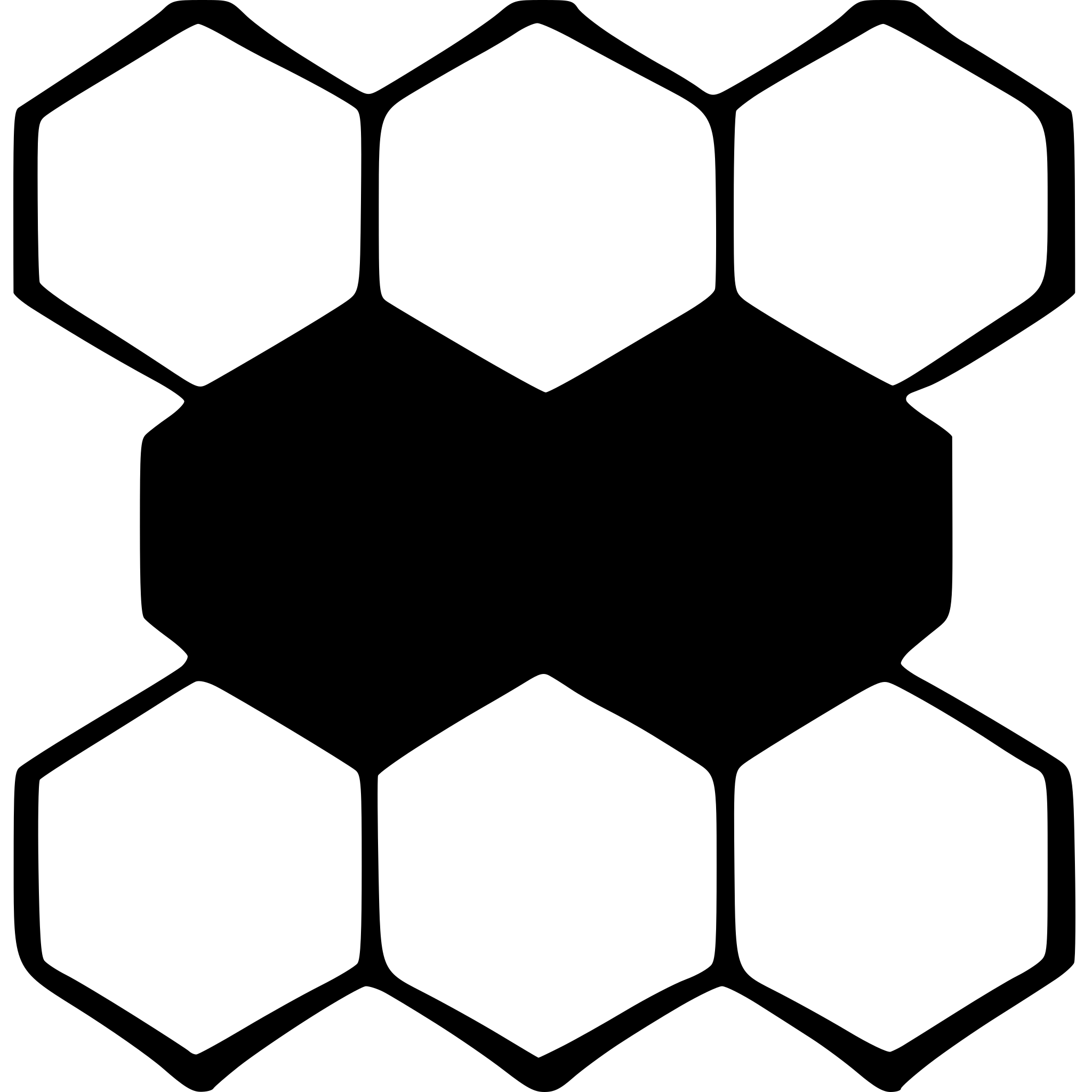 AI-generated SVG of 'hexagon tiling'