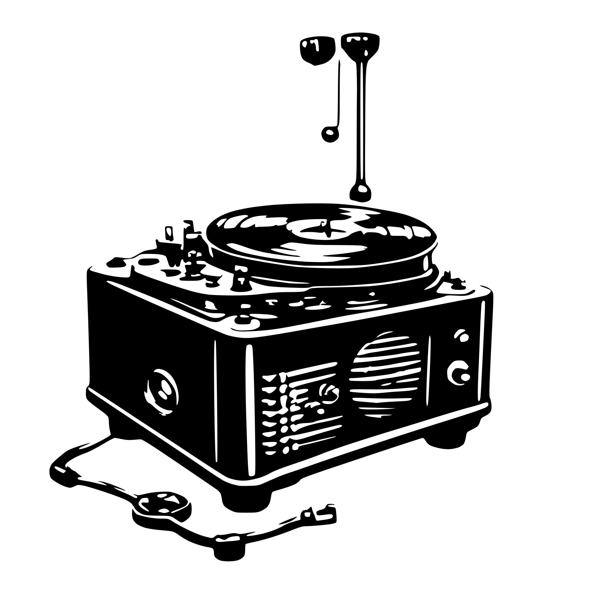 AI-generated SVG of 'Technich Kreativ Handwerk Musik'