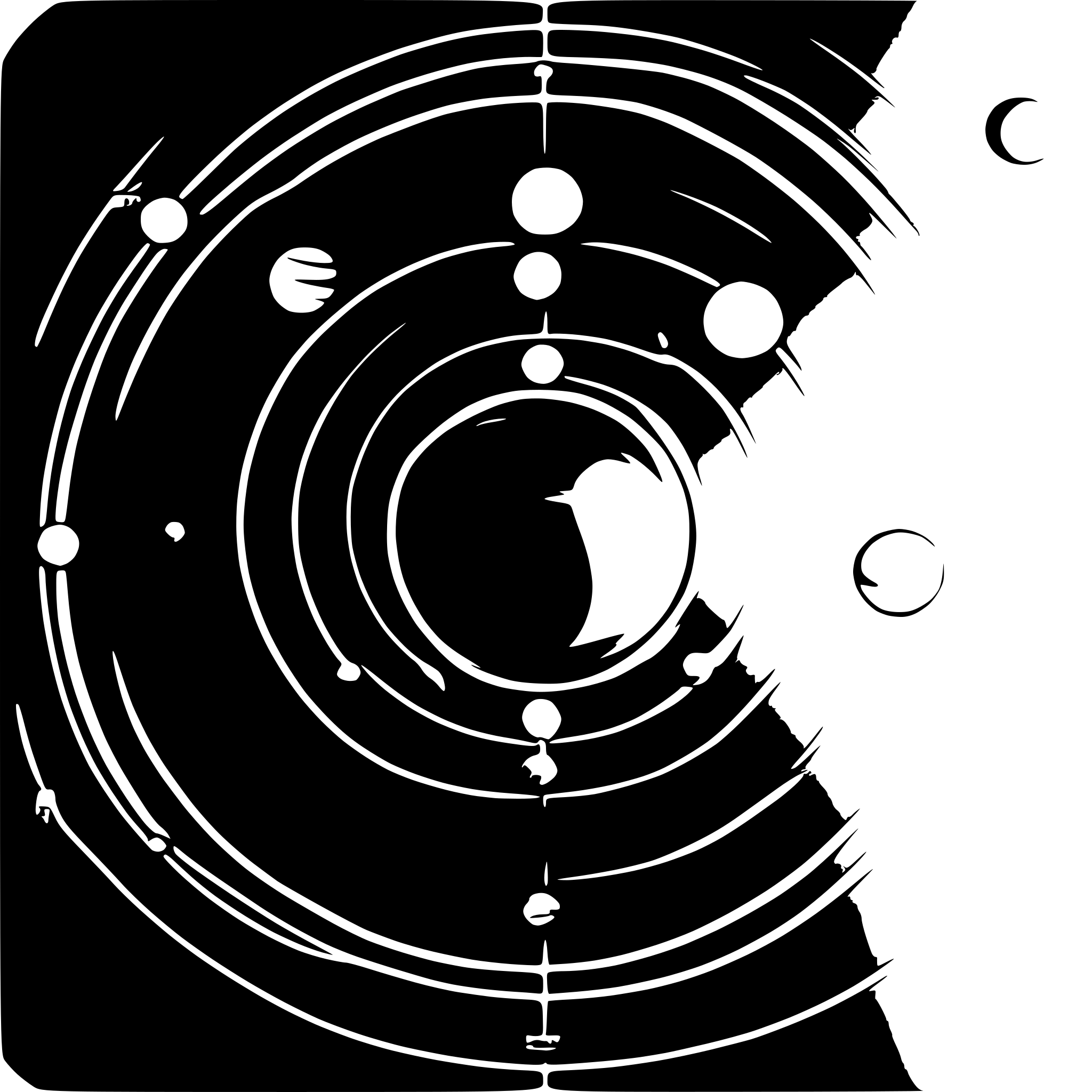 AI-generated SVG of 'solar system planets aligned with orbit lines'