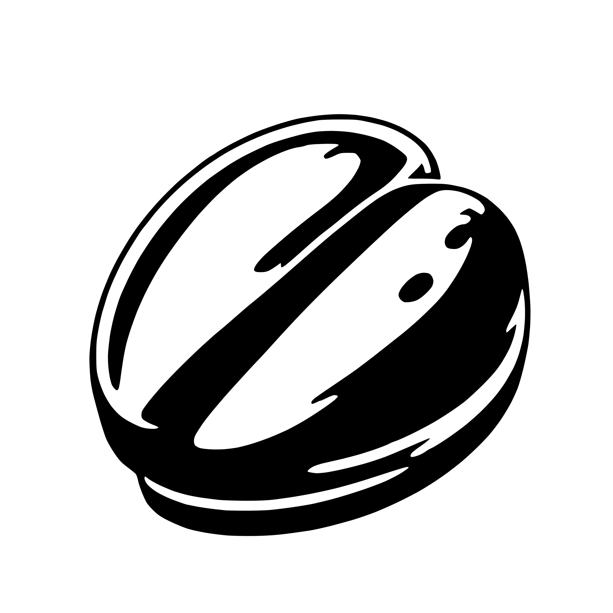 AI-generated SVG of a jelly bean