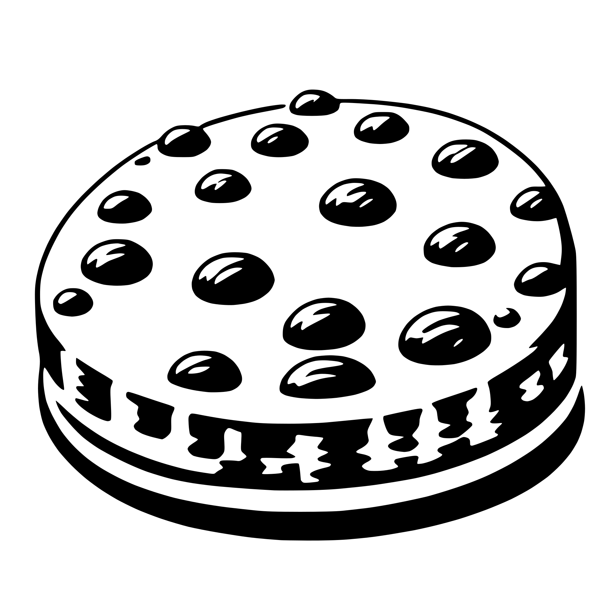 AI-generated SVG of 'cookie'