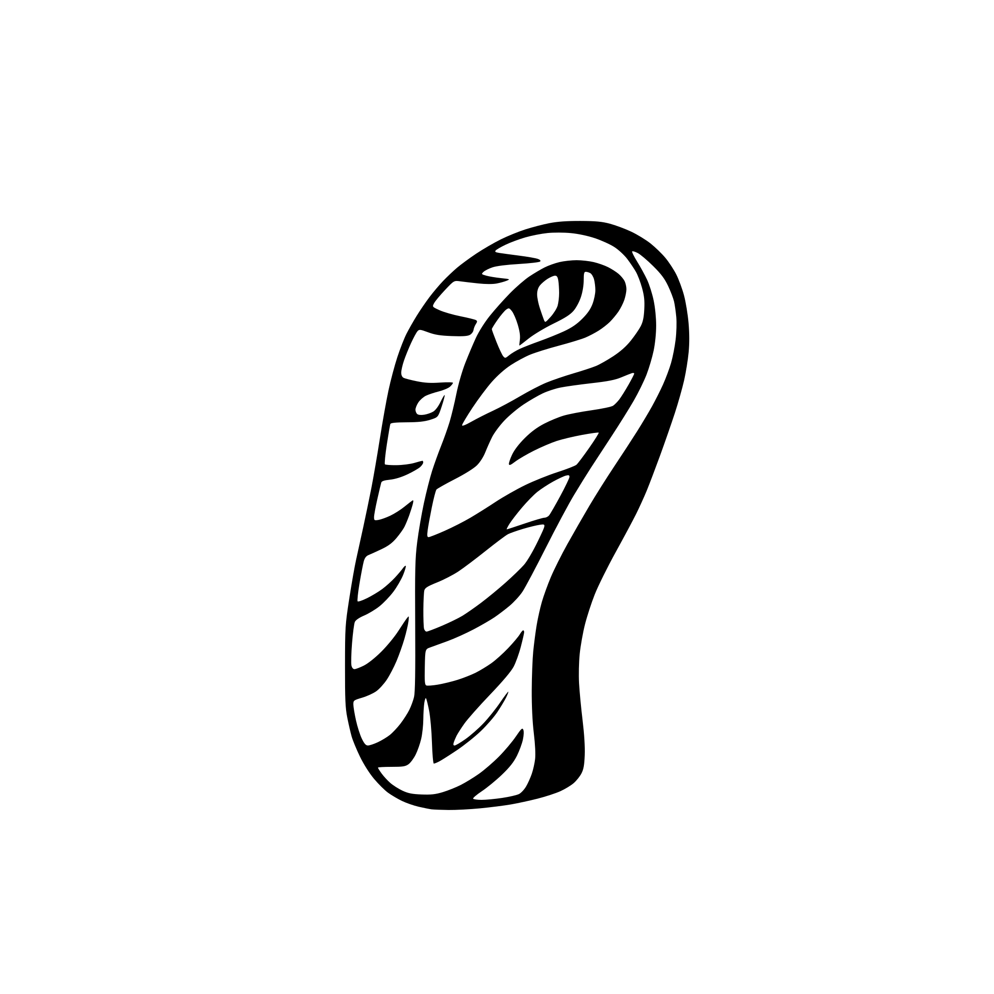AI-generated SVG of a snake