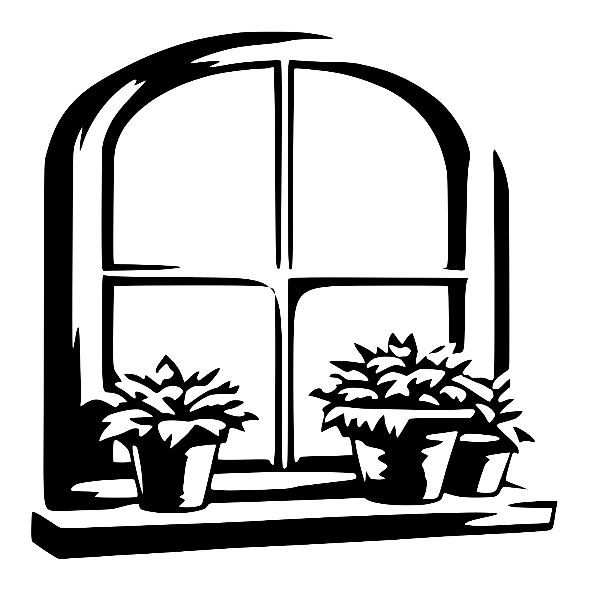 AI-generated SVG of 'window shine'