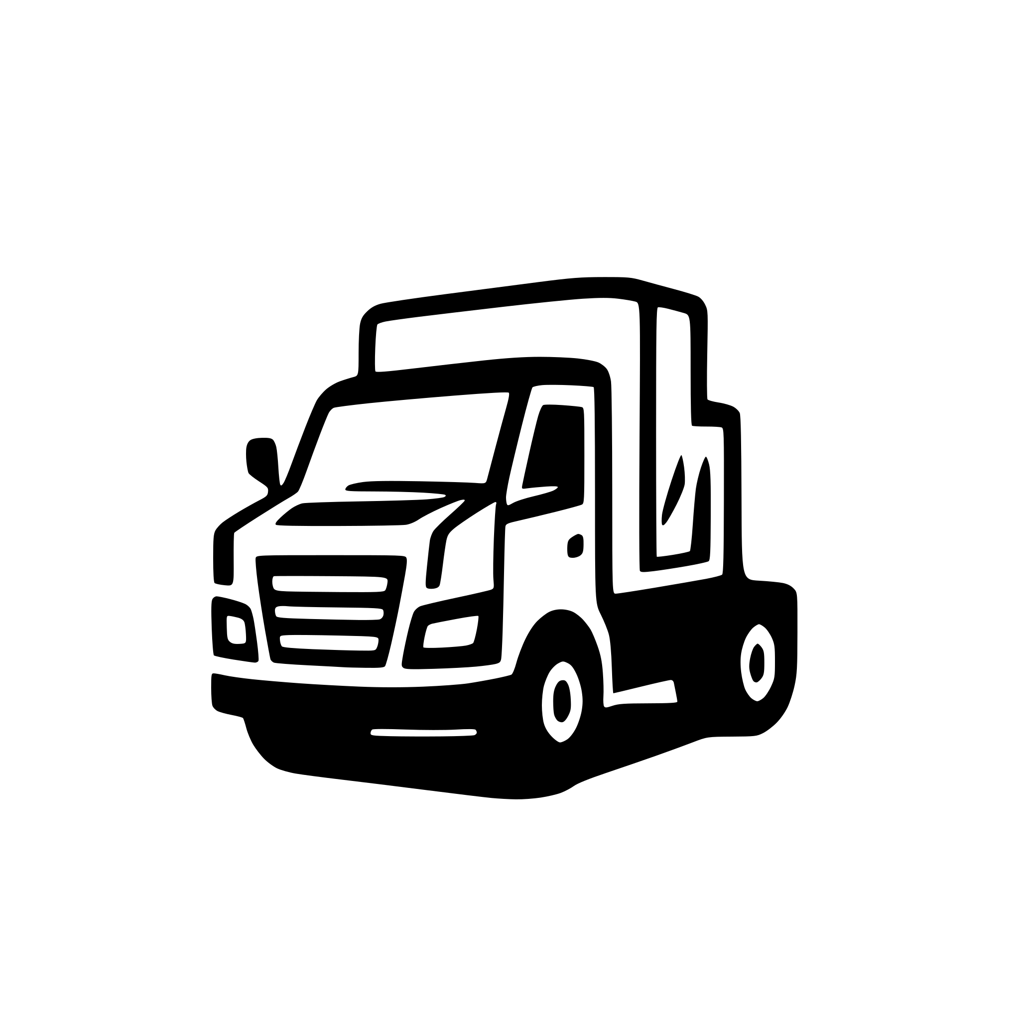 AI-generated SVG of a a truck