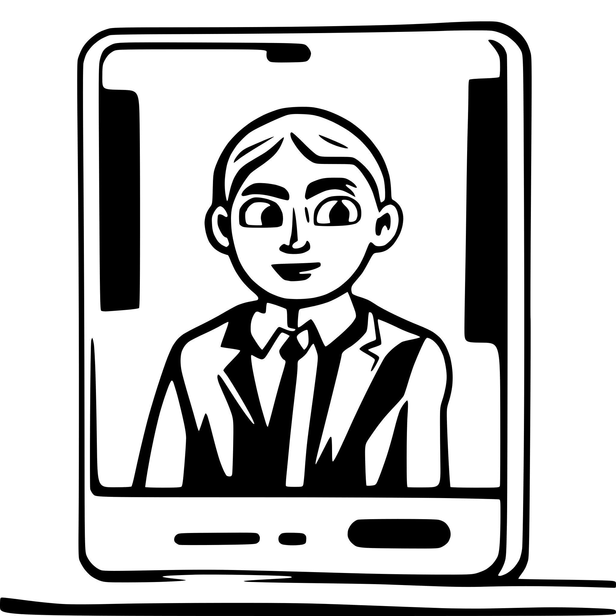 AI-generated SVG of a A laptop or smartphone screen displaying a website with no visitors. A 