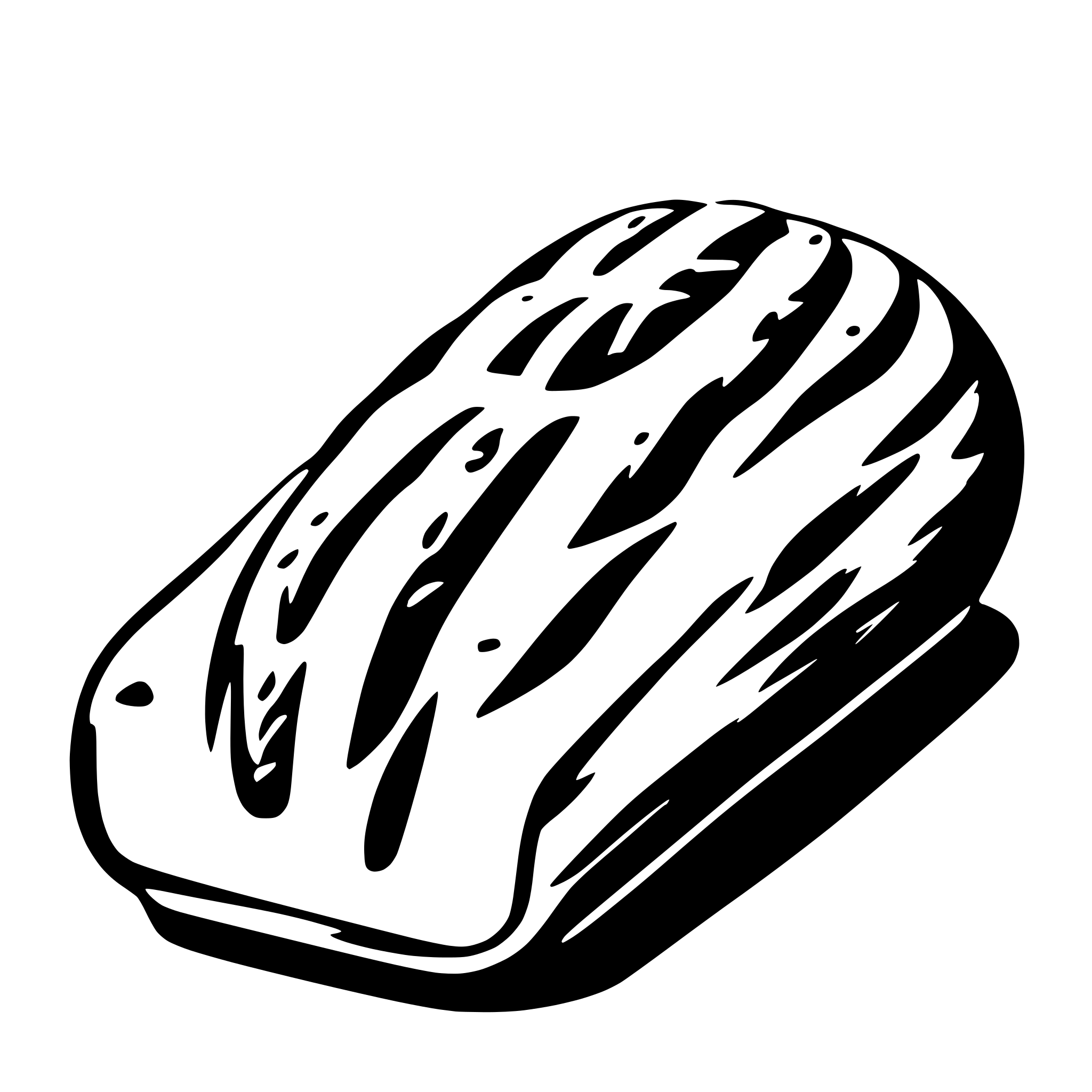 AI-generated SVG of 'sour dough loaf'