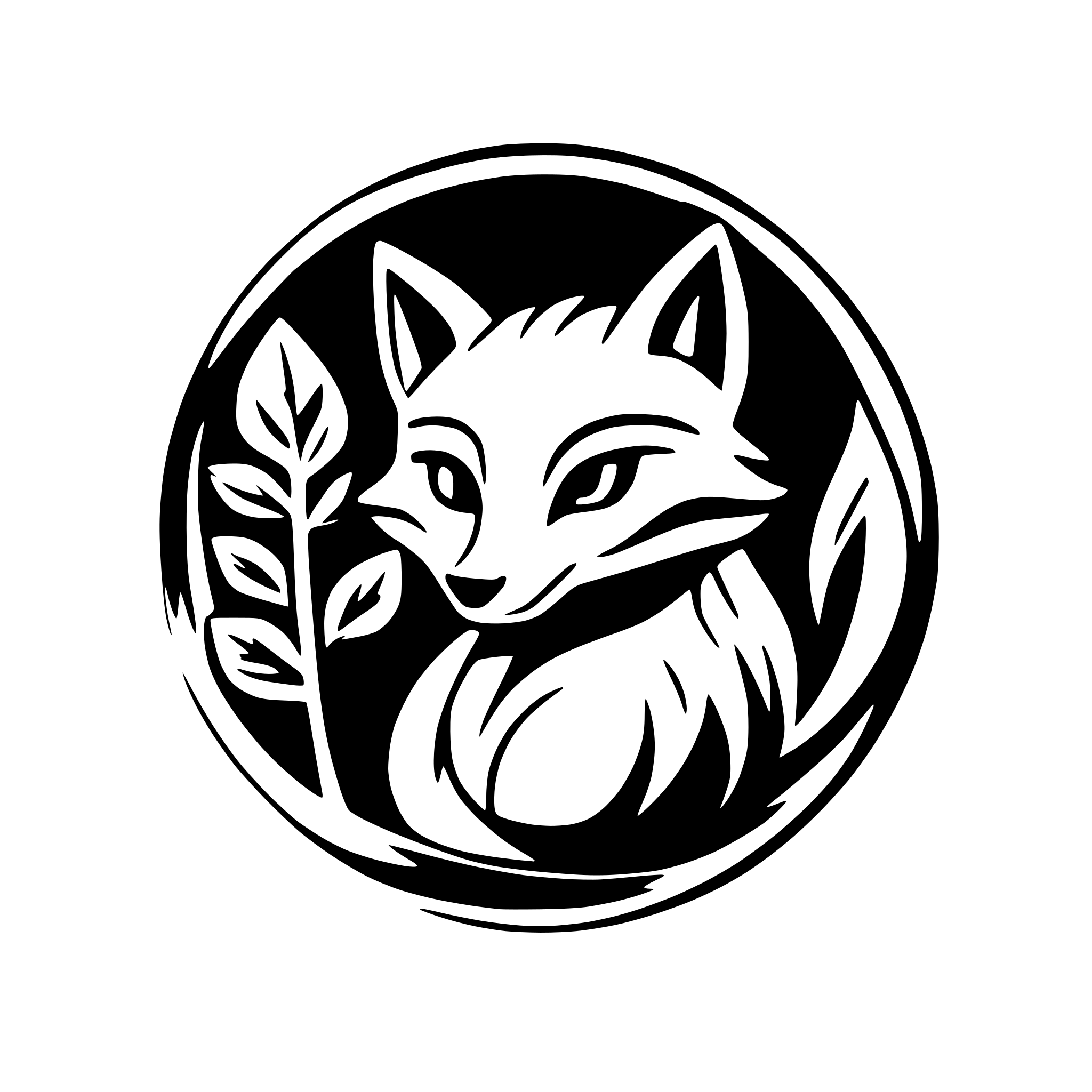 AI-generated SVG of a make image of a fox