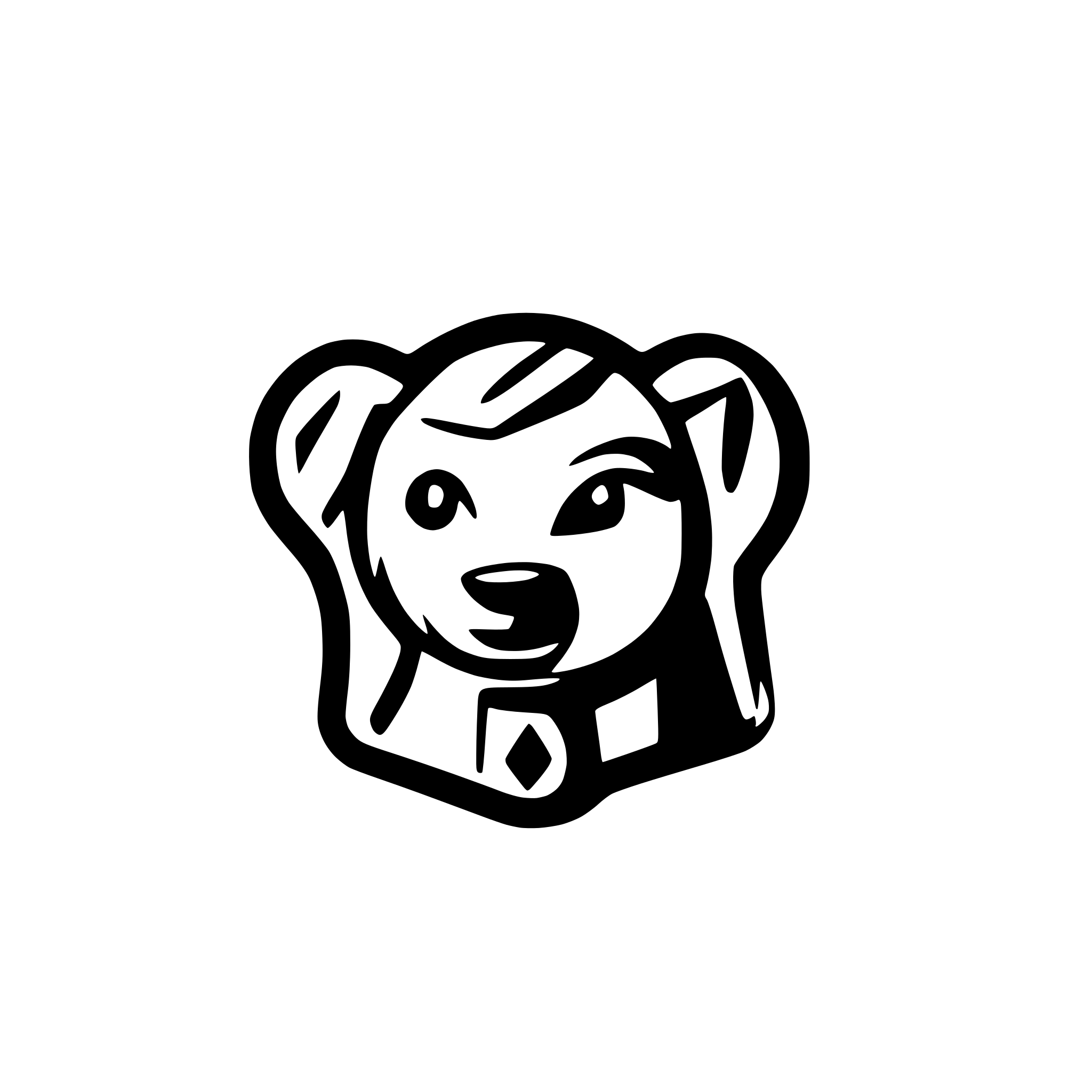 AI-generated SVG of a Icon for a dog boarding and training business