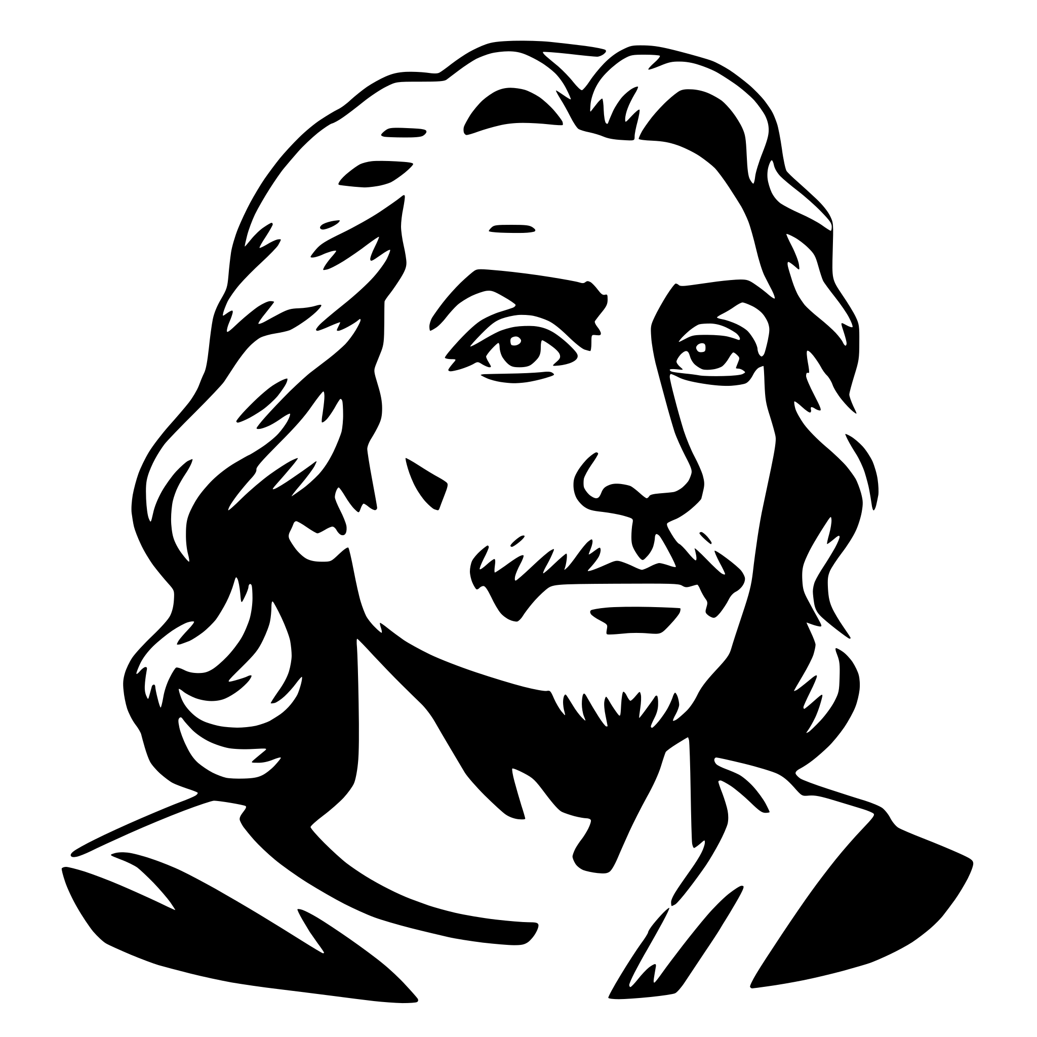 AI-generated SVG of 'michelangelo'