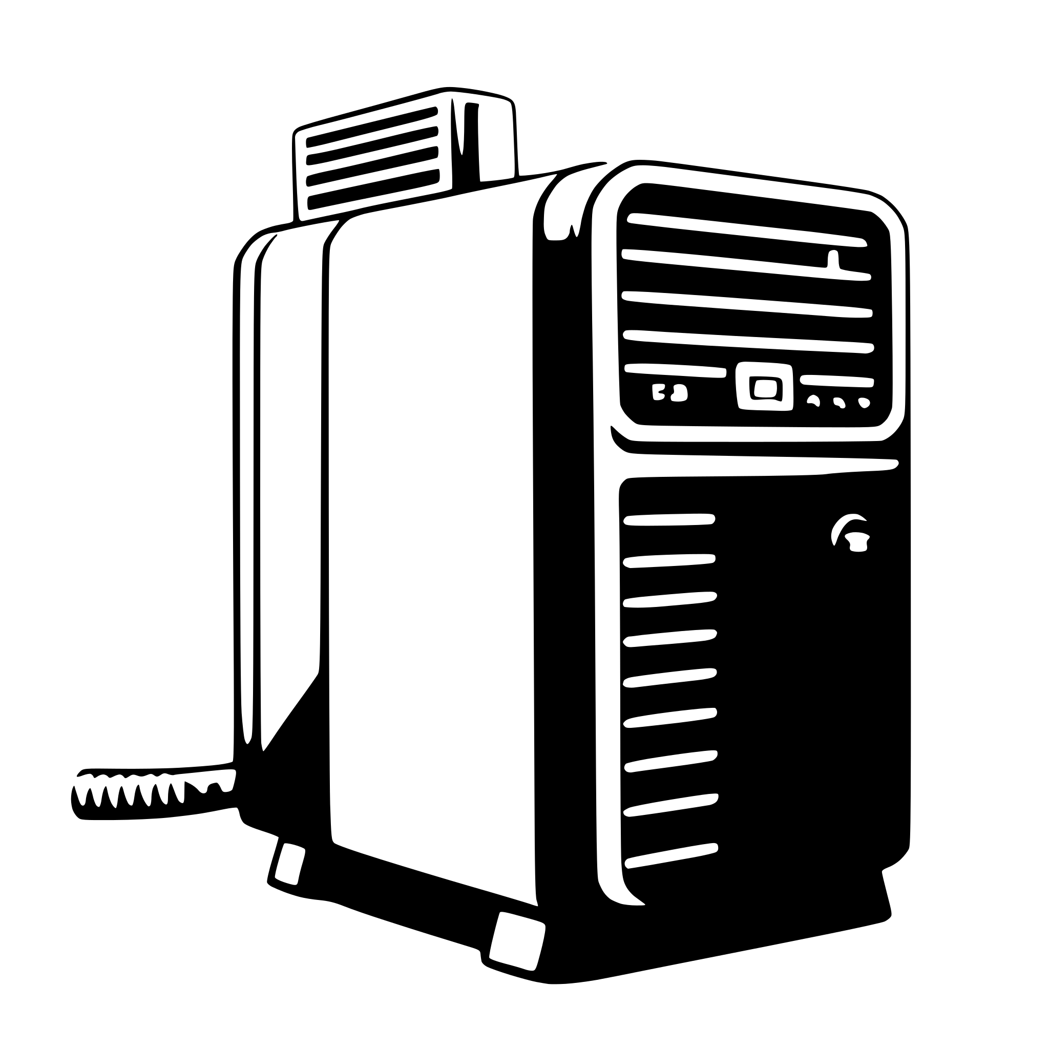 AI-generated SVG of 'air conditioner'