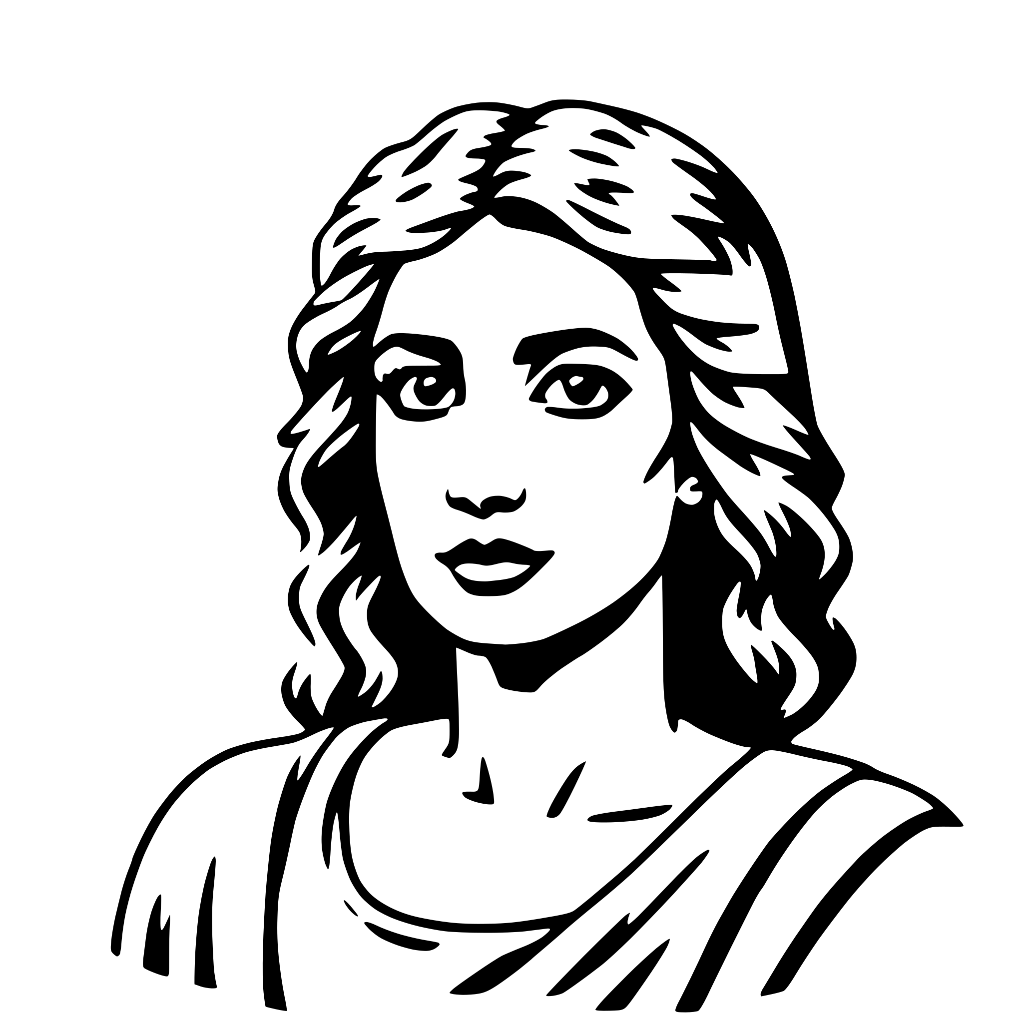 AI-generated SVG of 'demeter'