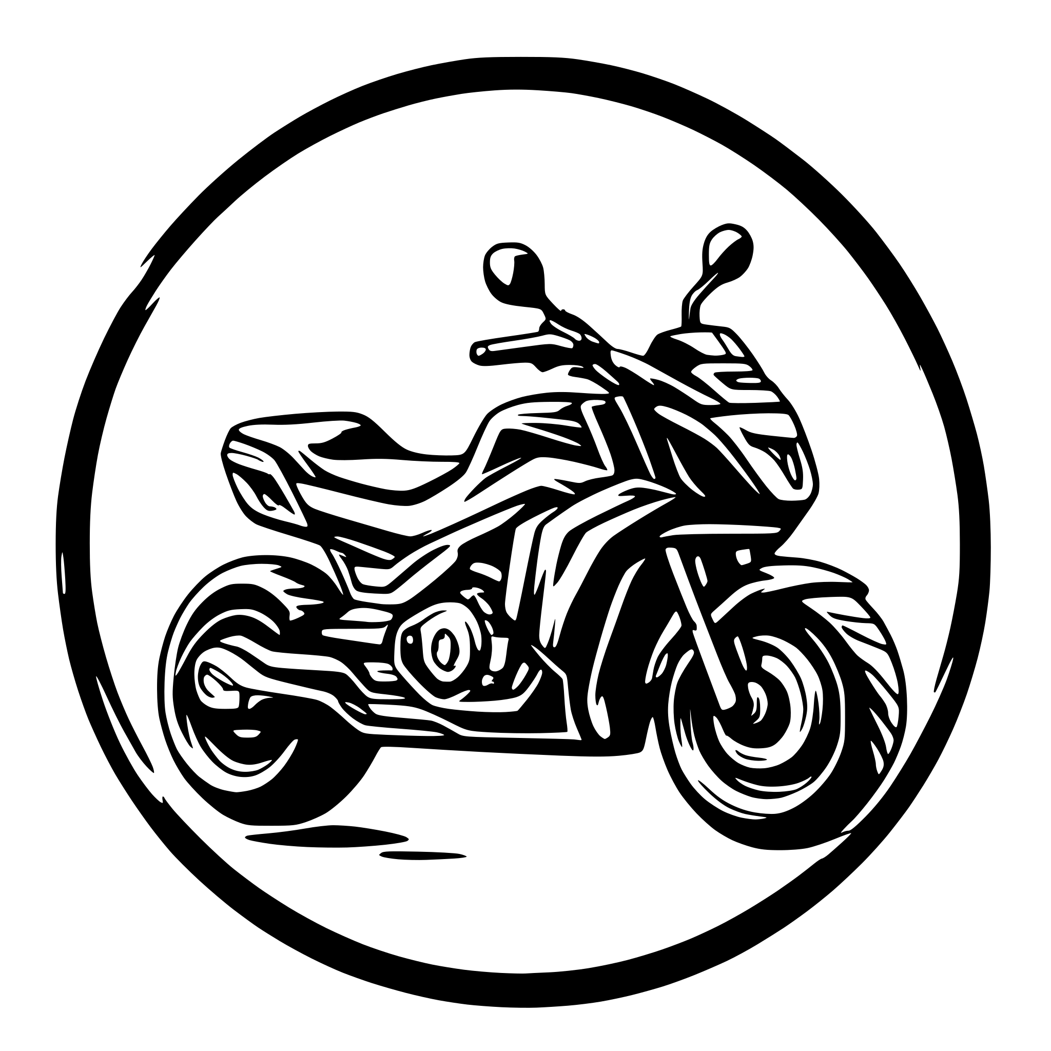 AI-generated SVG of a purple honda grom with wings With Honda Logo in the background
