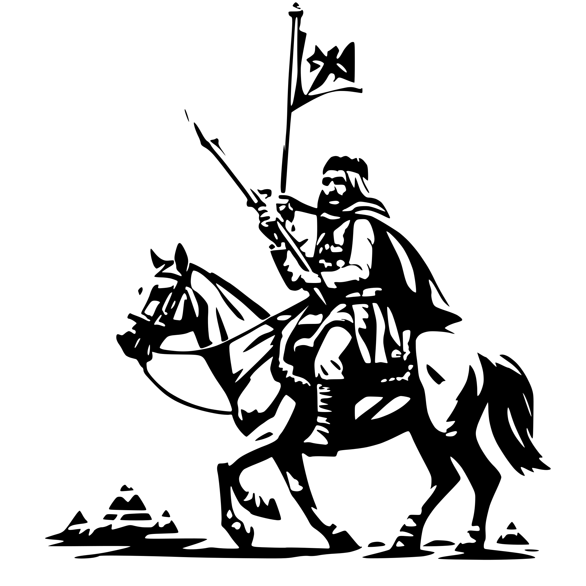 AI-generated SVG of a A Pashtun Tribal Man Riding Horse while holding a triangle shaped flag in one hand and an AK47 Kalashnikov in other hand AI-generated SVG of a A Pashtun Tribal Man Riding Horse while holding a triangle shaped flag in one hand and an AK47 Kalashnikov in other hand