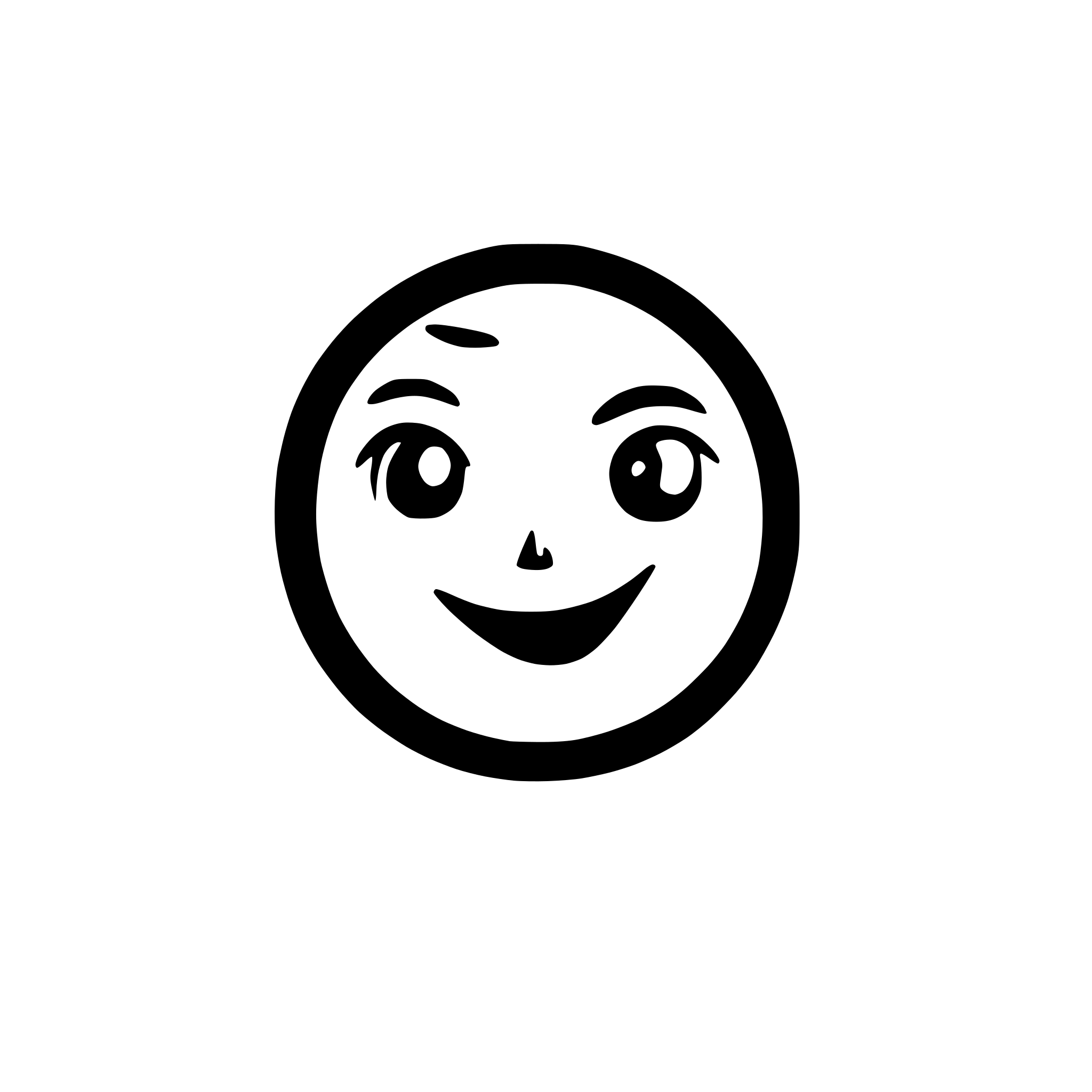 AI-generated SVG of 'smiled atoms artist'