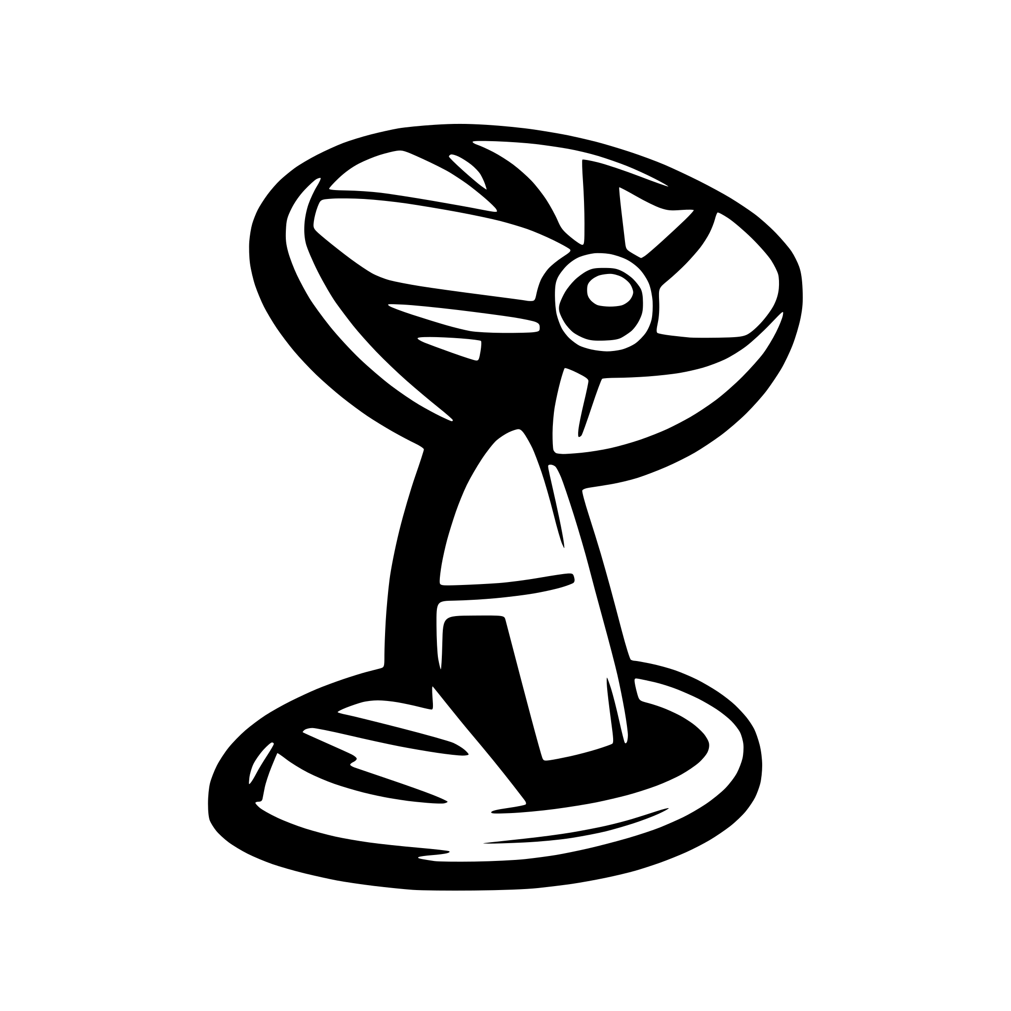 AI-generated SVG of a Create a logo based on the idea of ​​a propeller