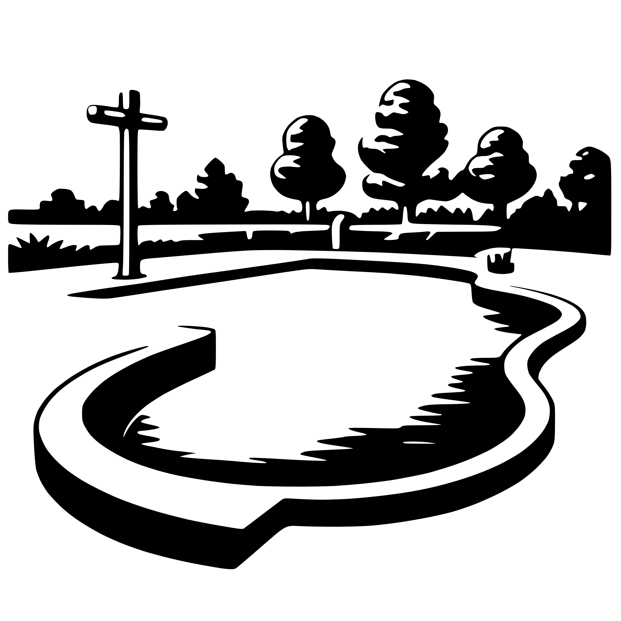 AI-generated SVG of 'swimming pool'