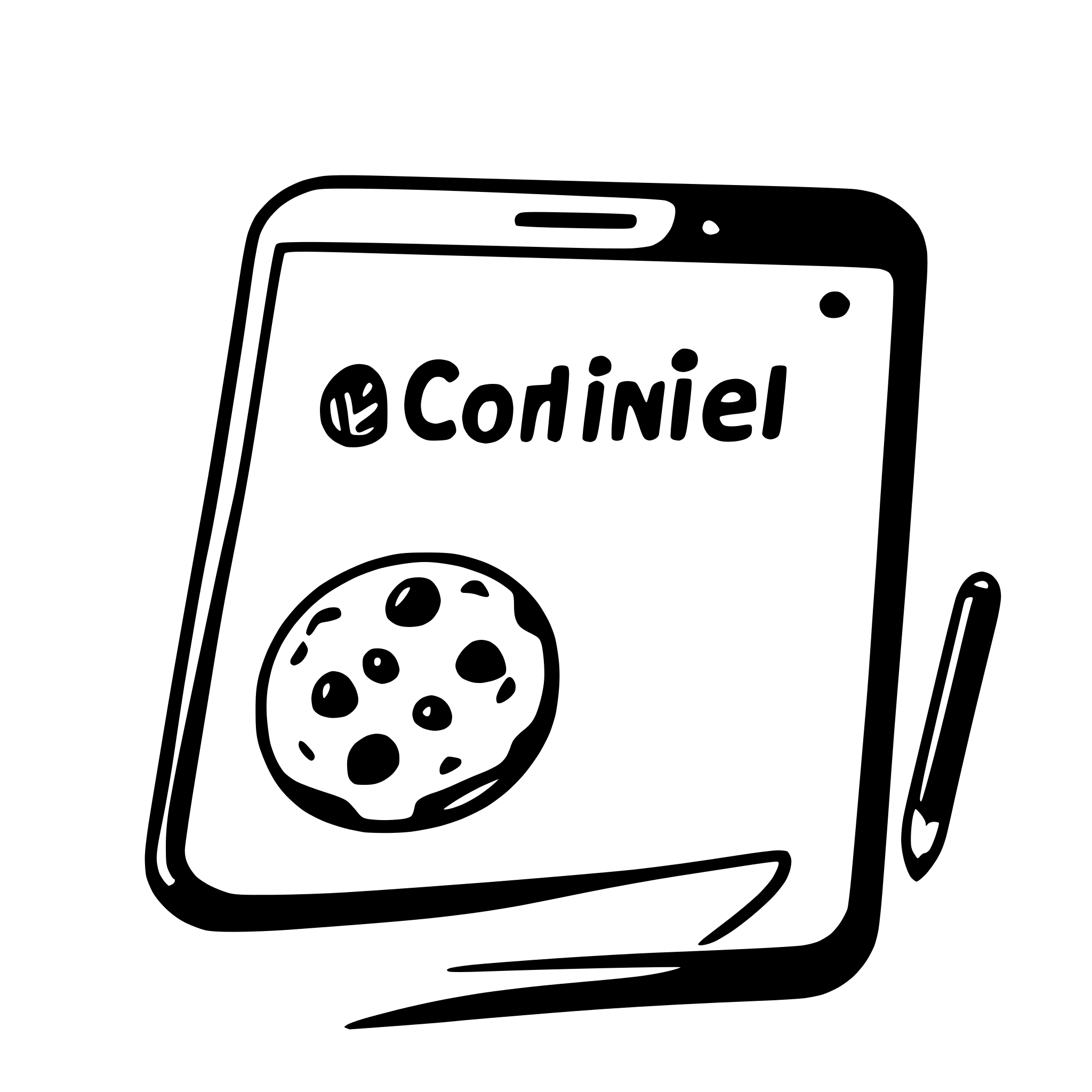 AI-generated SVG of a cookie consent banner being enabled inside an admin panel